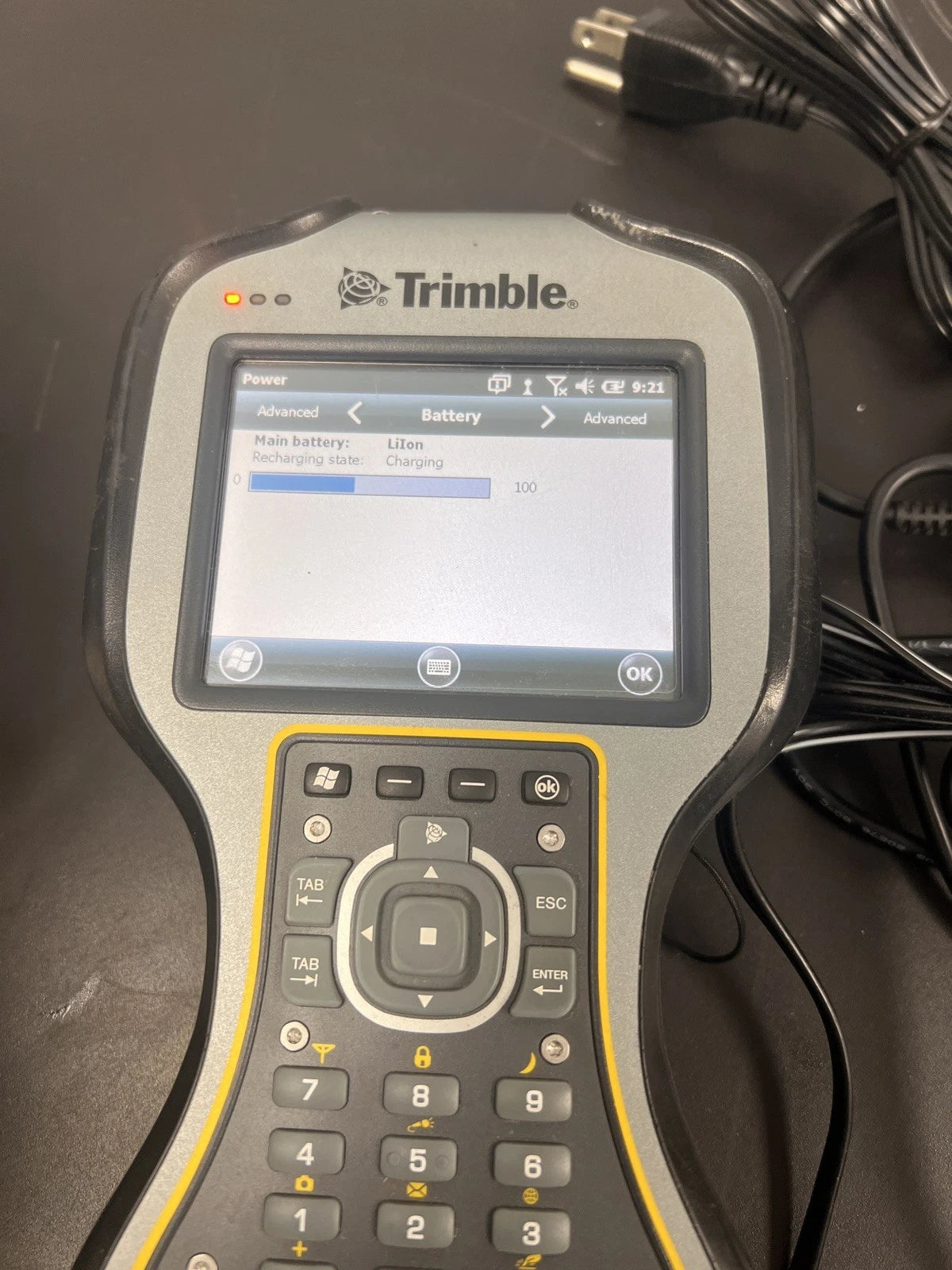 Trimble TSC3 Survey Controller Access 2015.22 General Survey Tested Working Power Supply Working