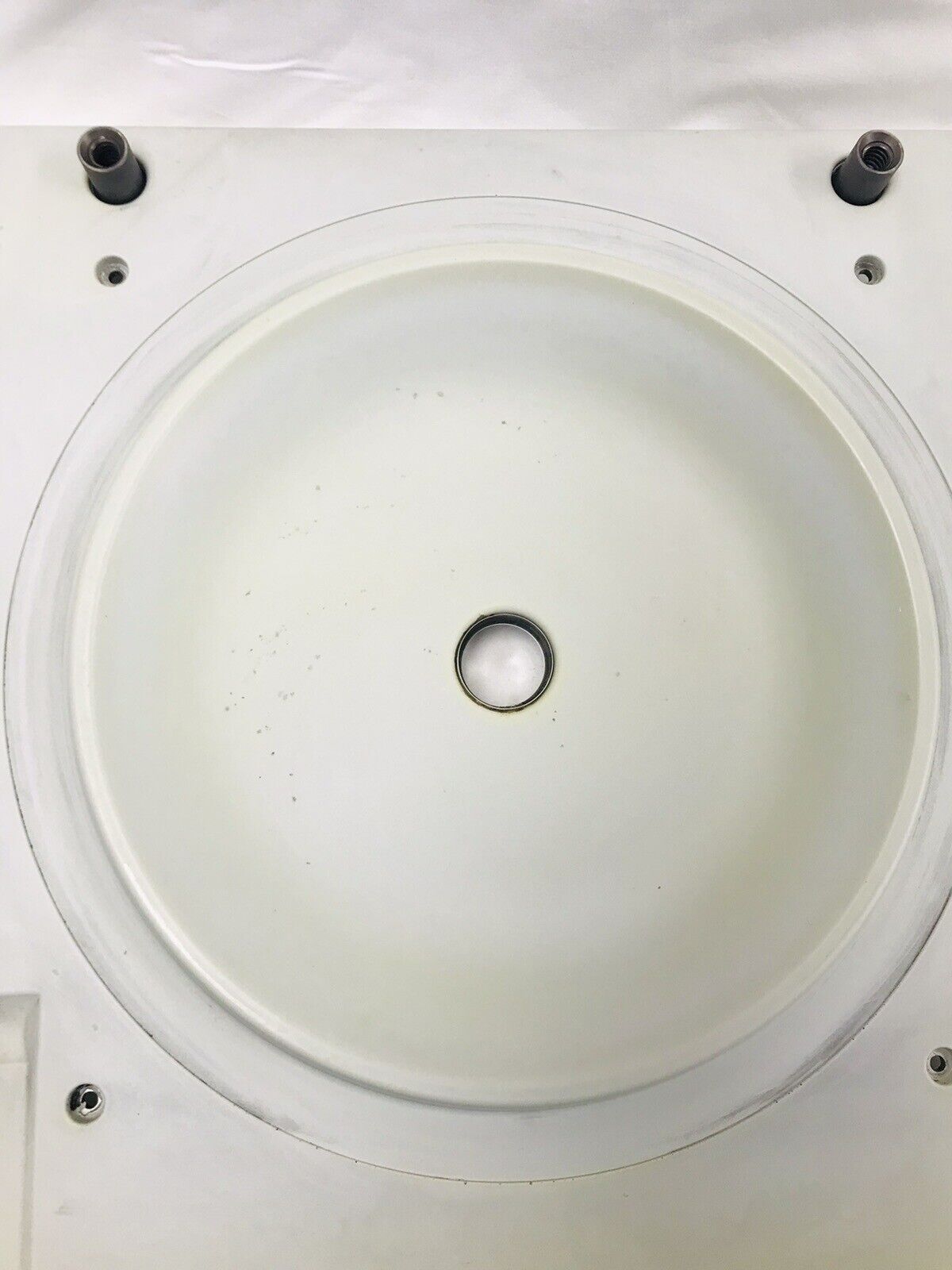Lower Lid with 2x Latch Housings for Eppendorf 5430R Refrigerated Centrifuge