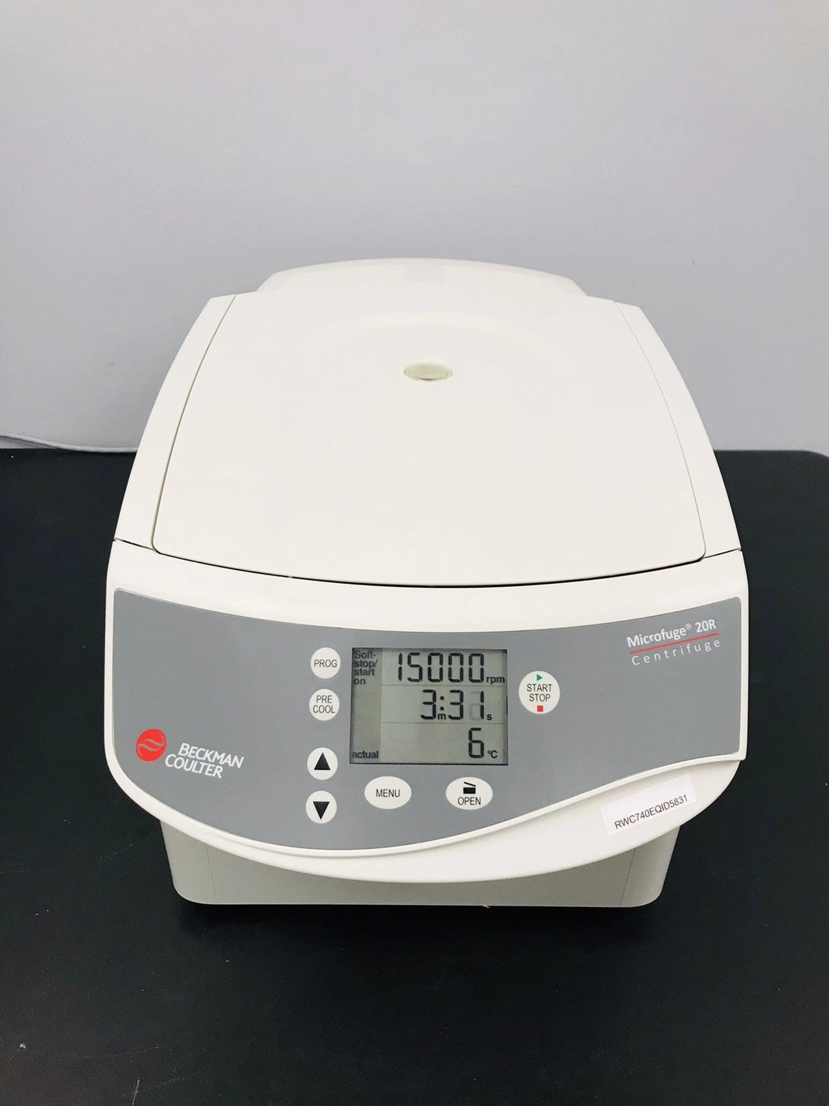 Beckman Coulter Refrigerated Microfuge 20R with Rotor W/Lid Tested Video B31612