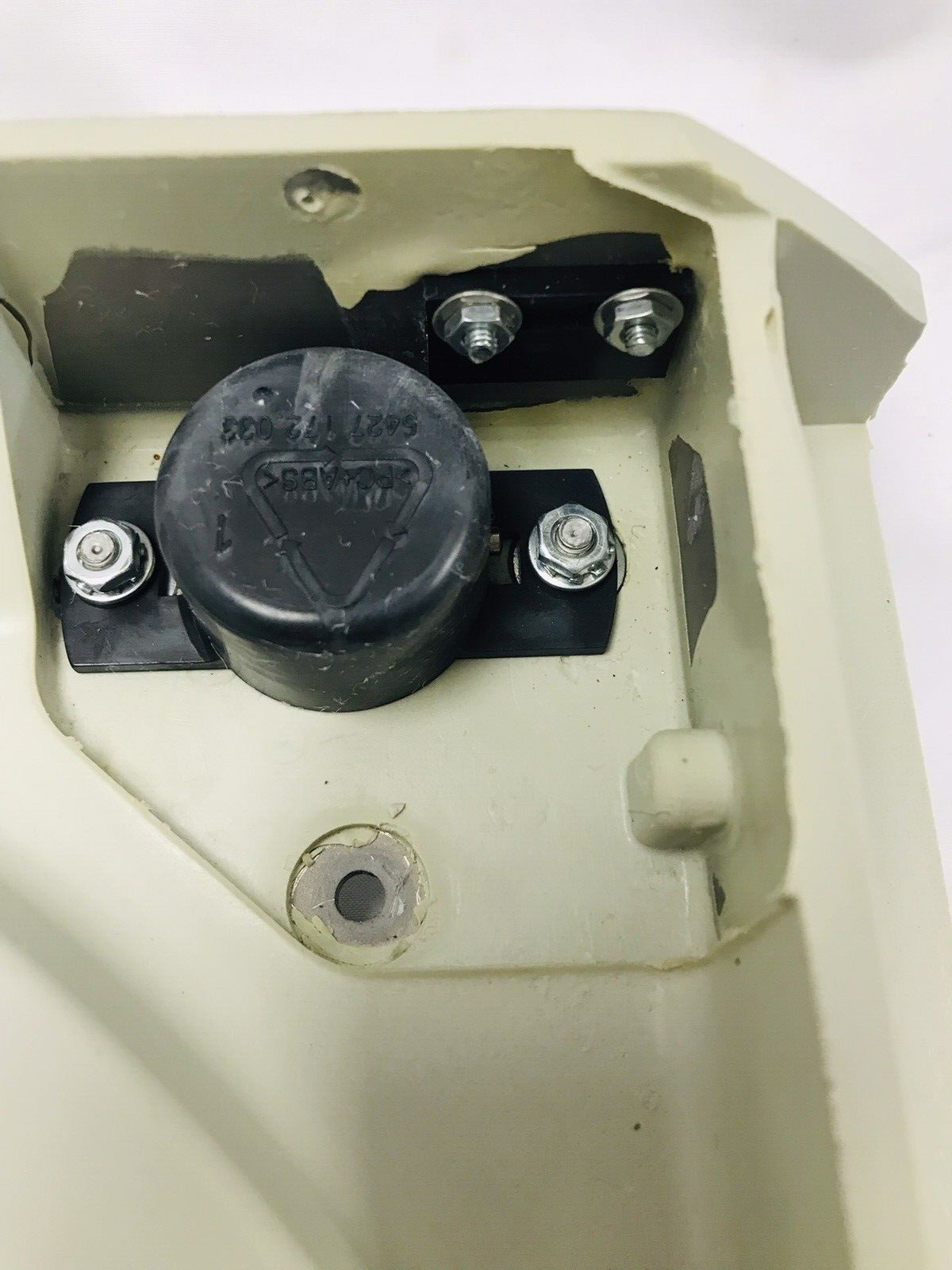 Lower Lid with 2x Latch Housings for Eppendorf 5430R Refrigerated Centrifuge