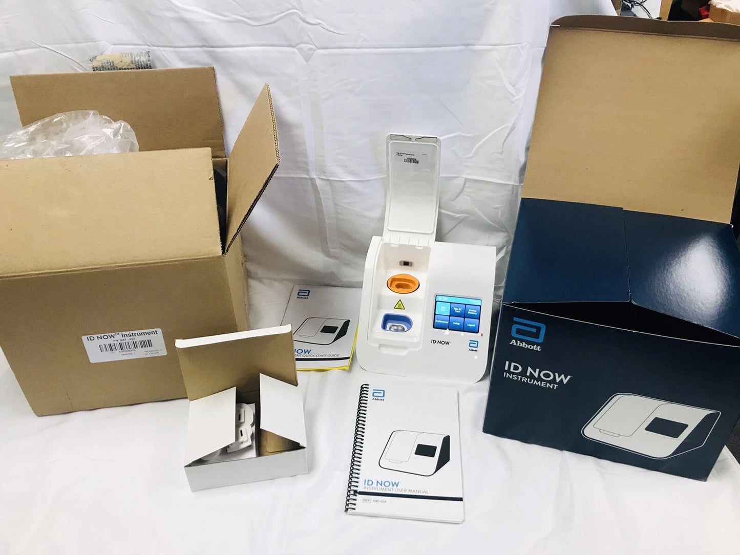 New Sealed Abbott ID NOW Instrument NAT- 024, Isothermal Molecular Rapid Test Analyzer