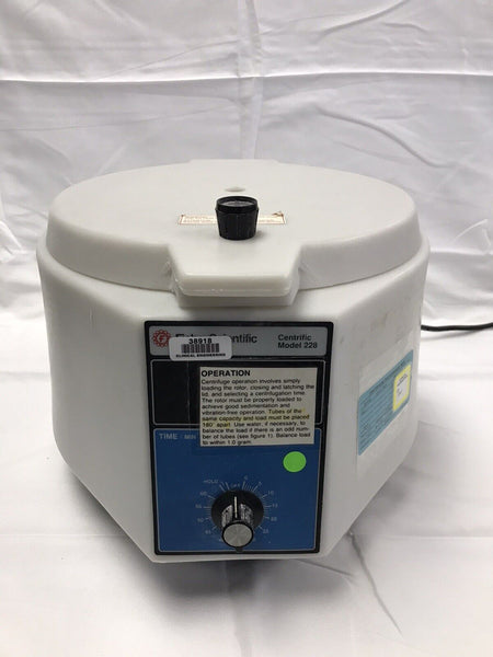 Fisher Scientific Centrific Model 228 Centrifuge Tested Video Working Warranty