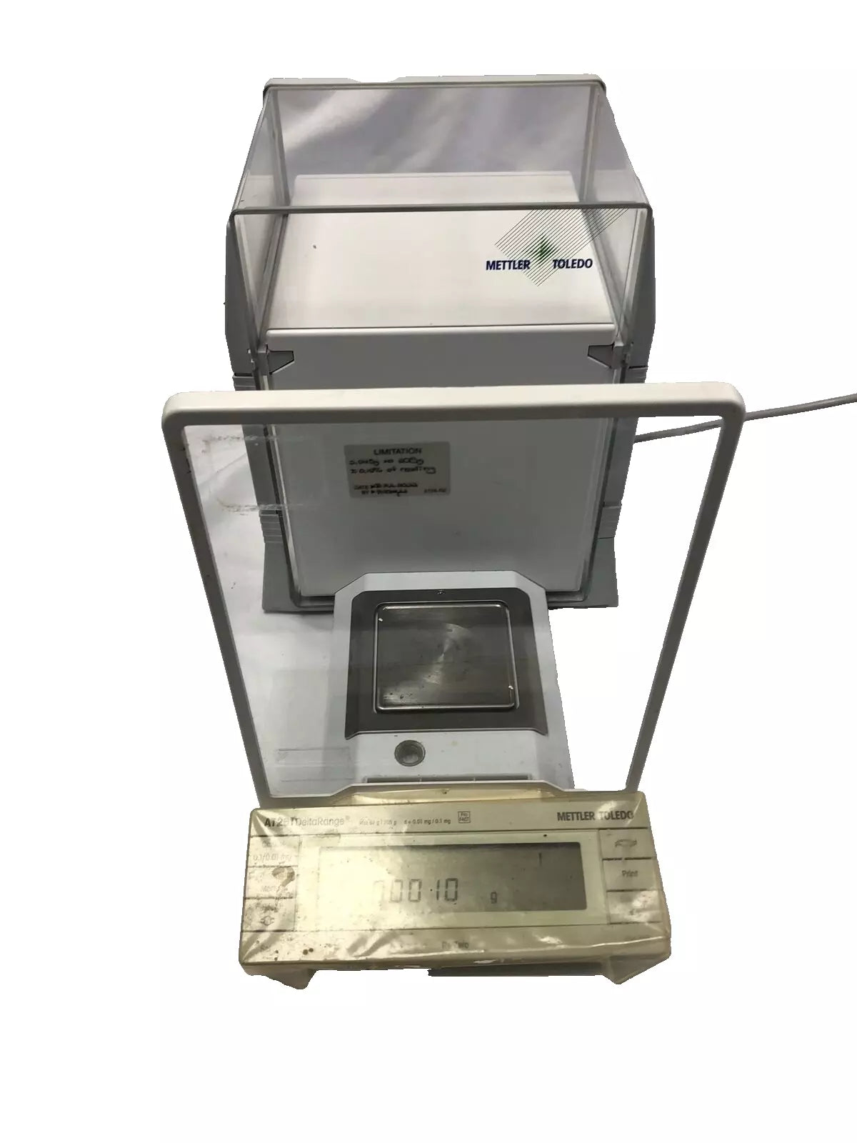 Mettler Toledo AT261 DeltaRange Analytical Balance d= 0.1 mg Tested Scale only video