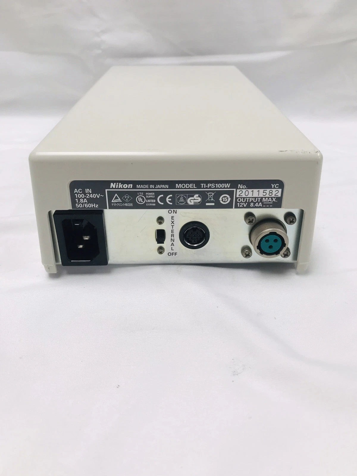 Nikon TE1-PS100W Power Supply 100-240V for Eclipse TE2000 Inverted Microscope