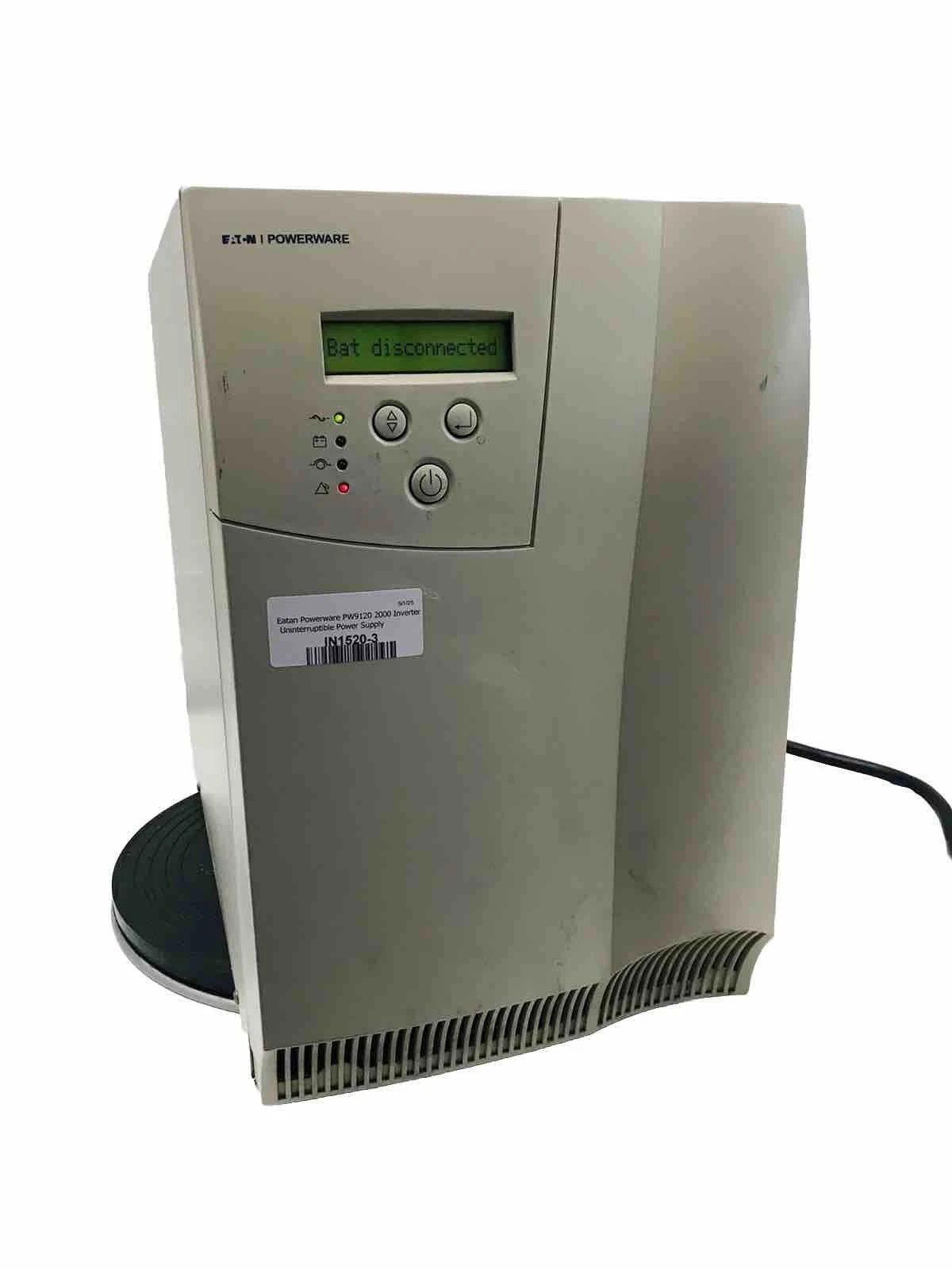 Eatan Powerware PW9120 2000 Inverter Uninterruptible Power Supply Parts / Repair