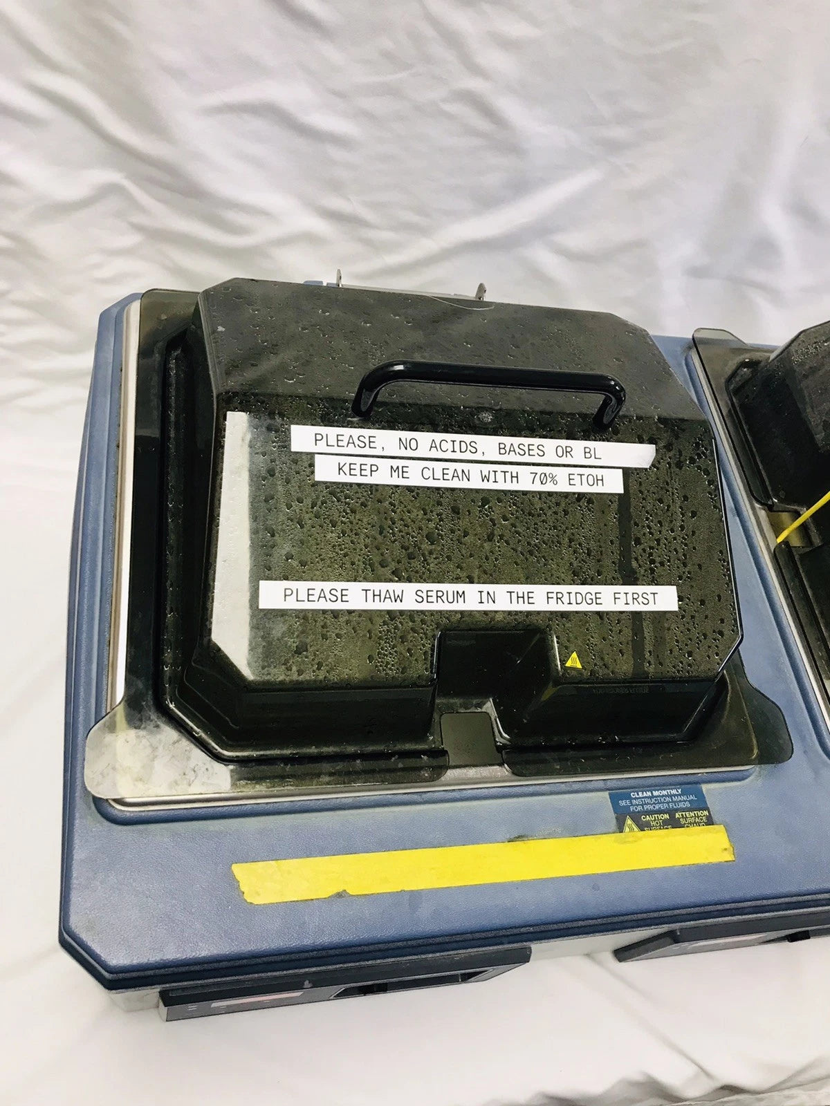 Fisher Scientific Isotemp 215 Dual Chamber Digital Water Bath Cat # 15-462-15