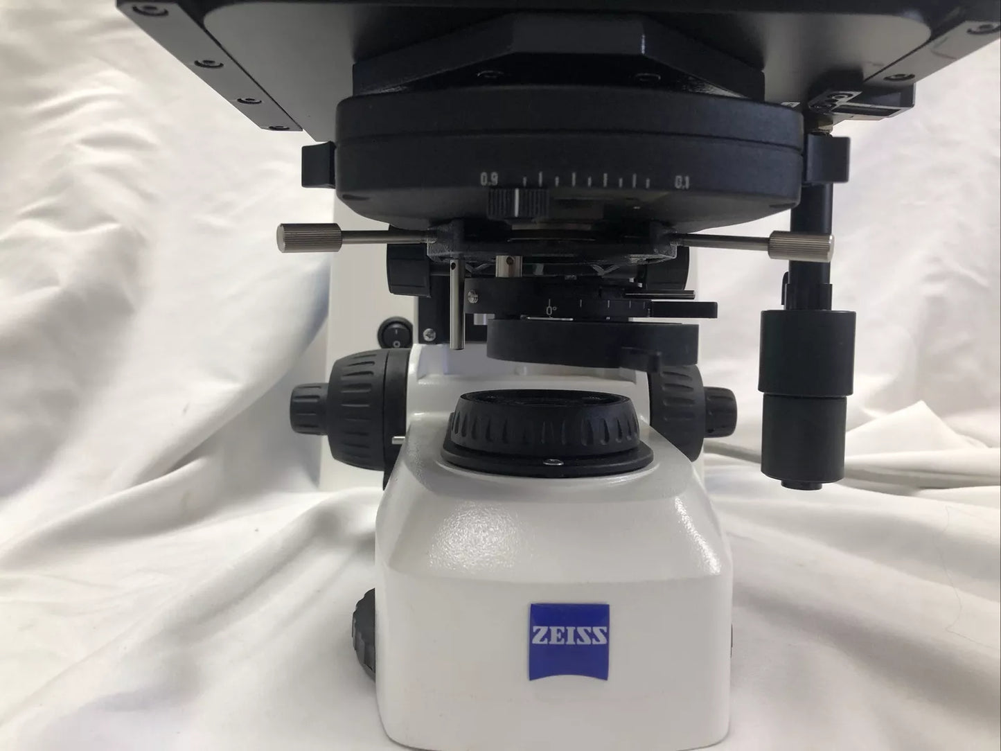Zeiss Microscope Axio Scope A1 with 2 Objectives Tested Working Video