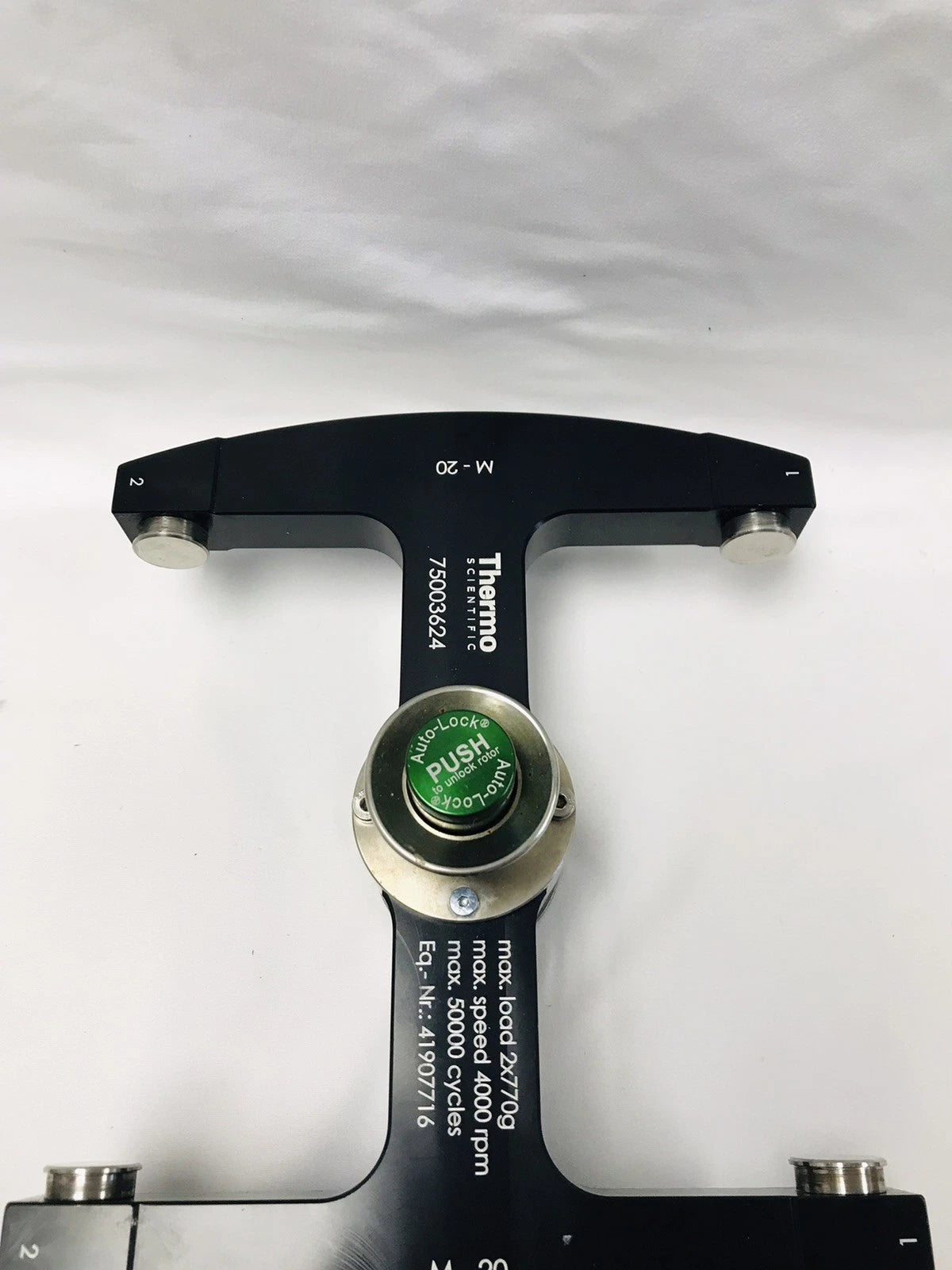 Thermo Scientific 75003624 M-20 Centrifuge Swinging Bucket Rotor 41907716 Plate