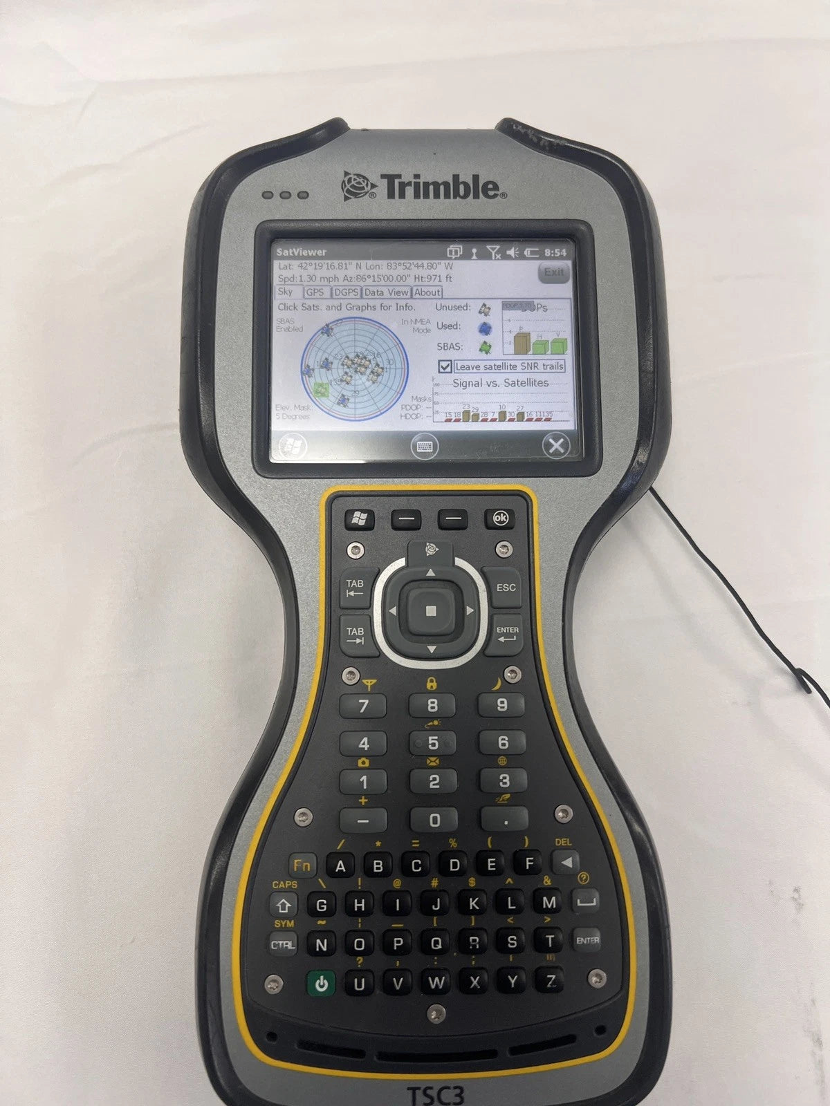 Trimble TSC3 Survey Controller Access 2015.22 General Survey Tested Working Power Supply Working