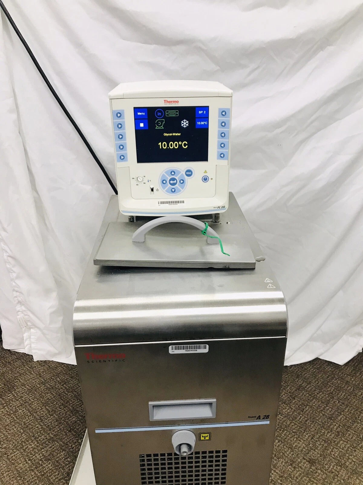 Thermo HAAKE A 28 Recirculating Chiller w/ HAAKE PC 200 Immersion Circulators