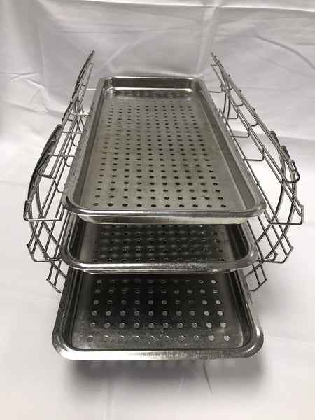 Genuine Tuttnauer 2540 Autoclave Rack & (3) Tray Support Steam Sterilizer Shelf