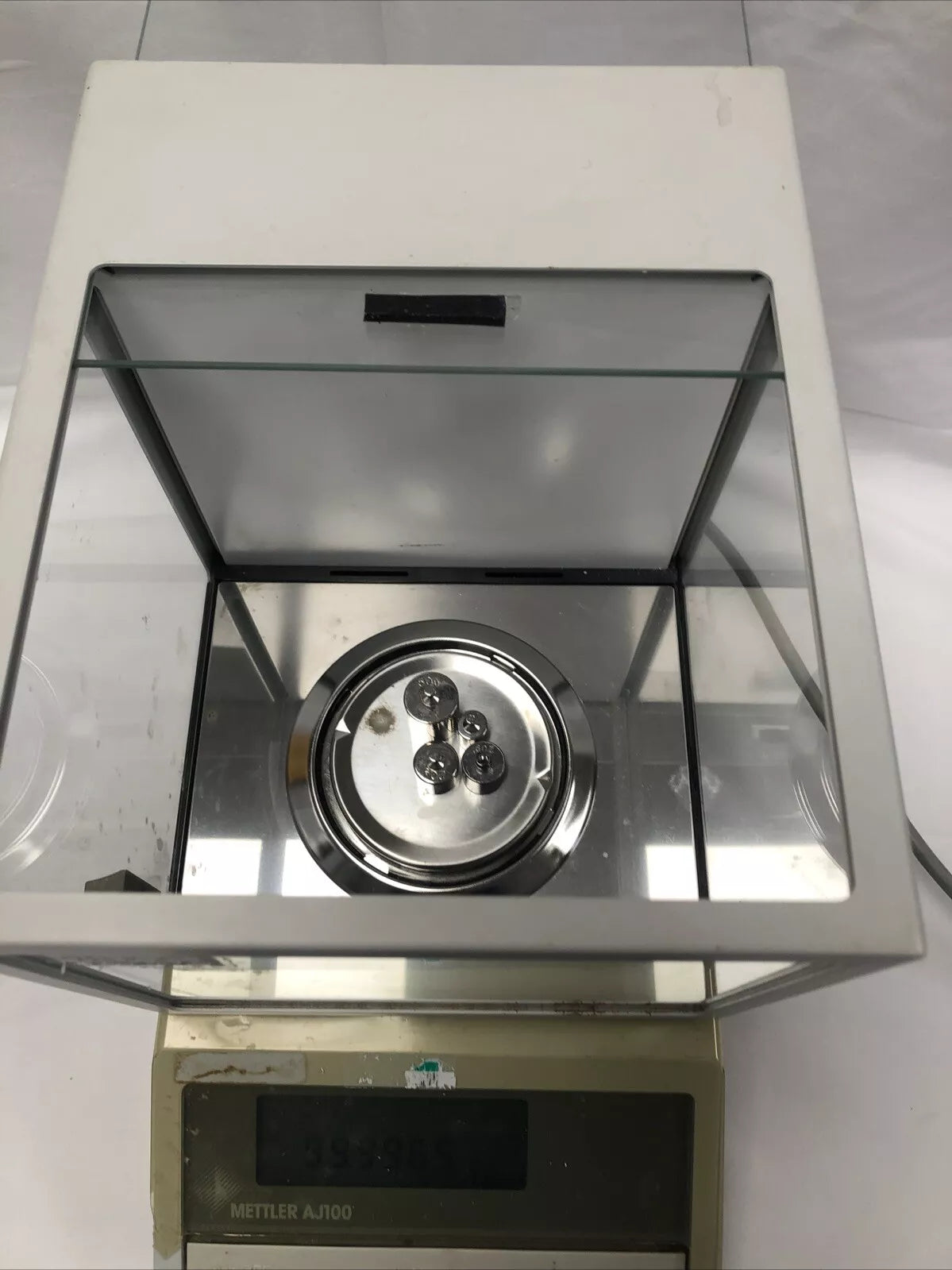 Mettler AJ100 Laboratory Analytical Balance Scale Tested Working