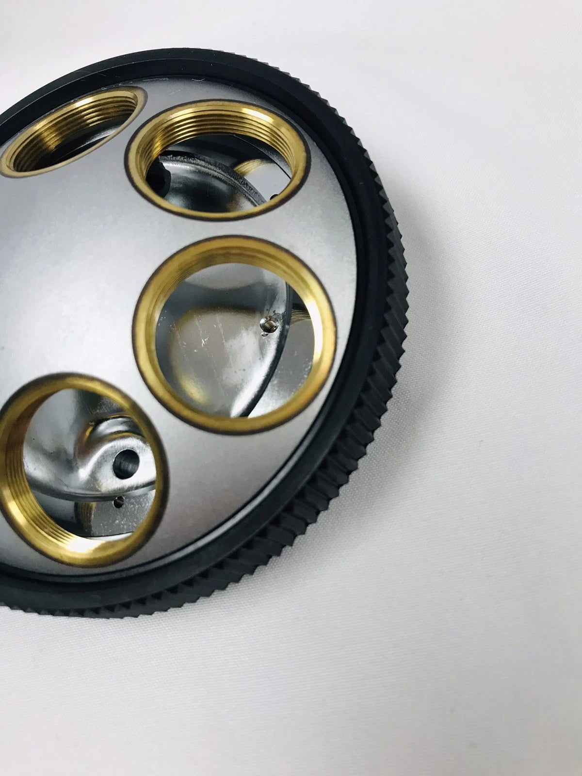 Olympus Microscope 6-Place Nosepiece Turret M25 Thread for BH-2 Sextuple Tested