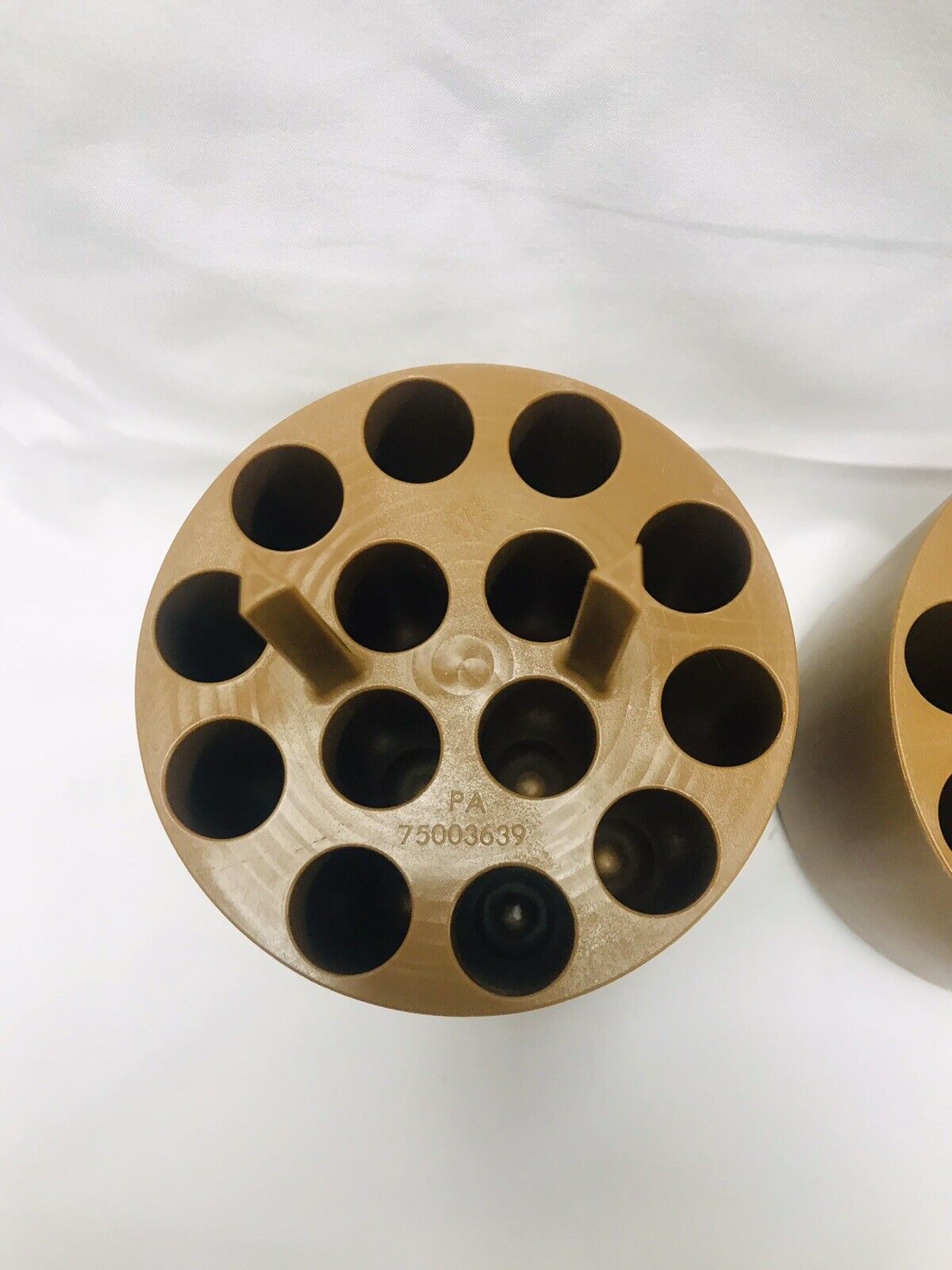Pair of Thermo Scientific 75003639 Centrifuge Rotor 14 x 15mL Tube Adapter
