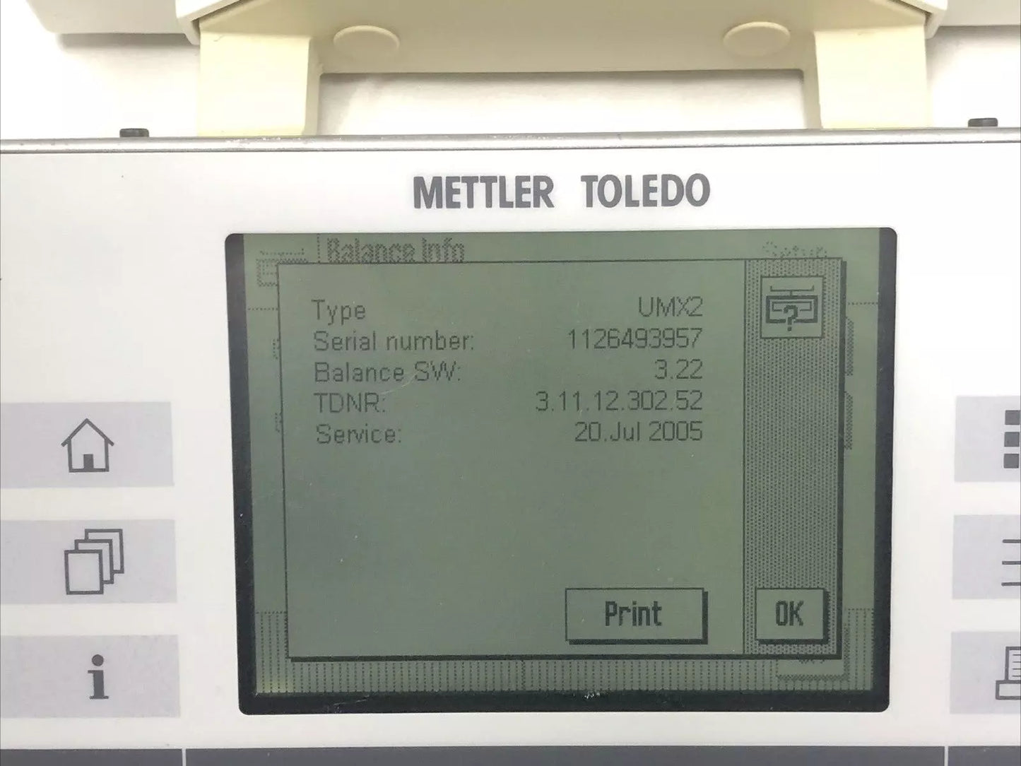 Mettler Toledo UMX2 Ultra Microbalance 2.1000000g tested