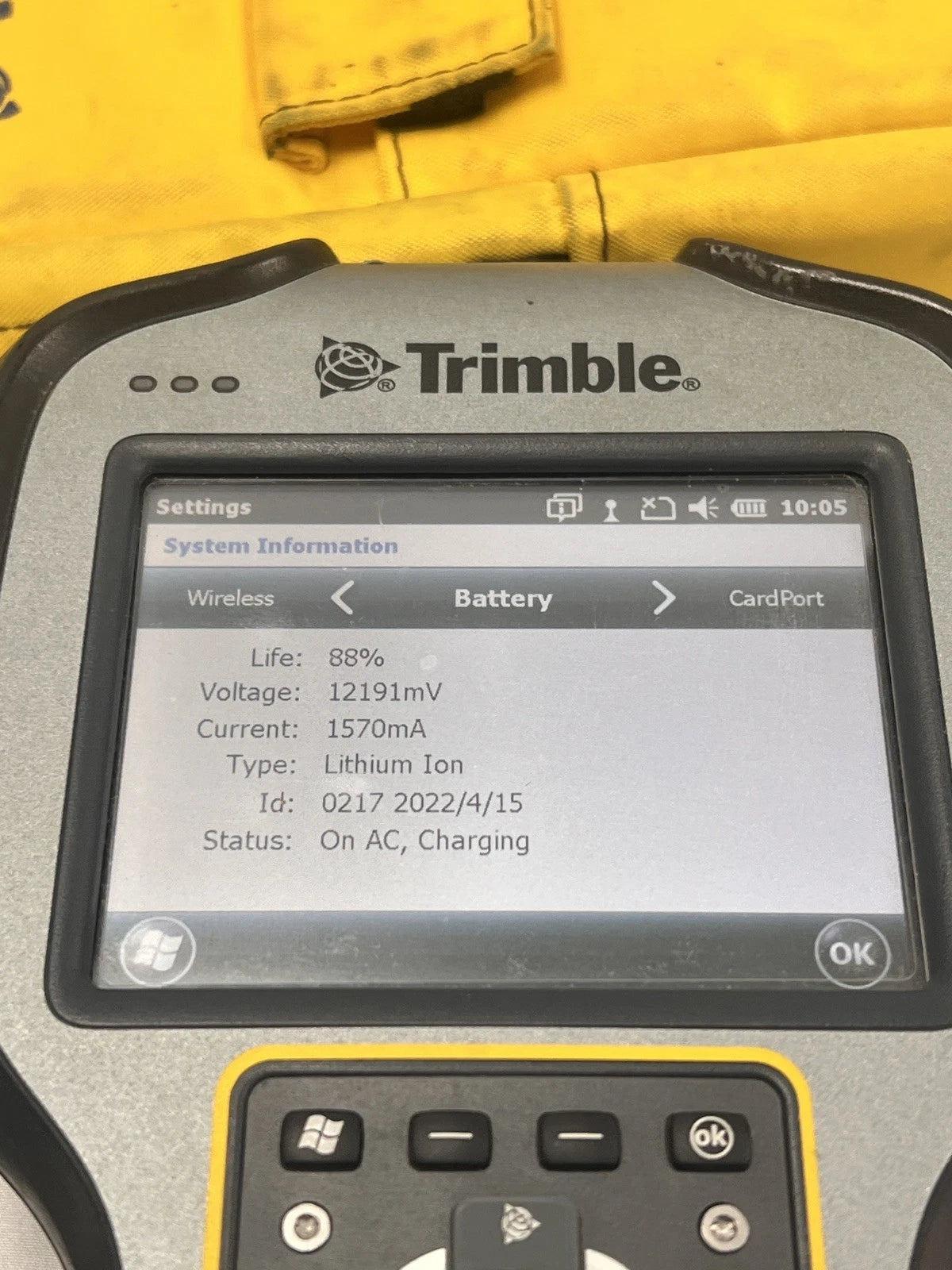 Trimble TSC3 Survey Controller Access 2015.22 General Survey Tested Working Power Supply Working