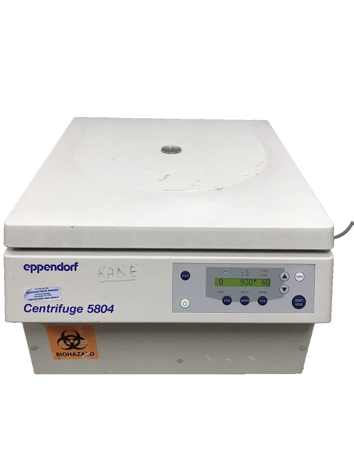 Eppendorf 5804 Centrifuge Lab Equipment A-4-44 Rotor Buckets Tested Working