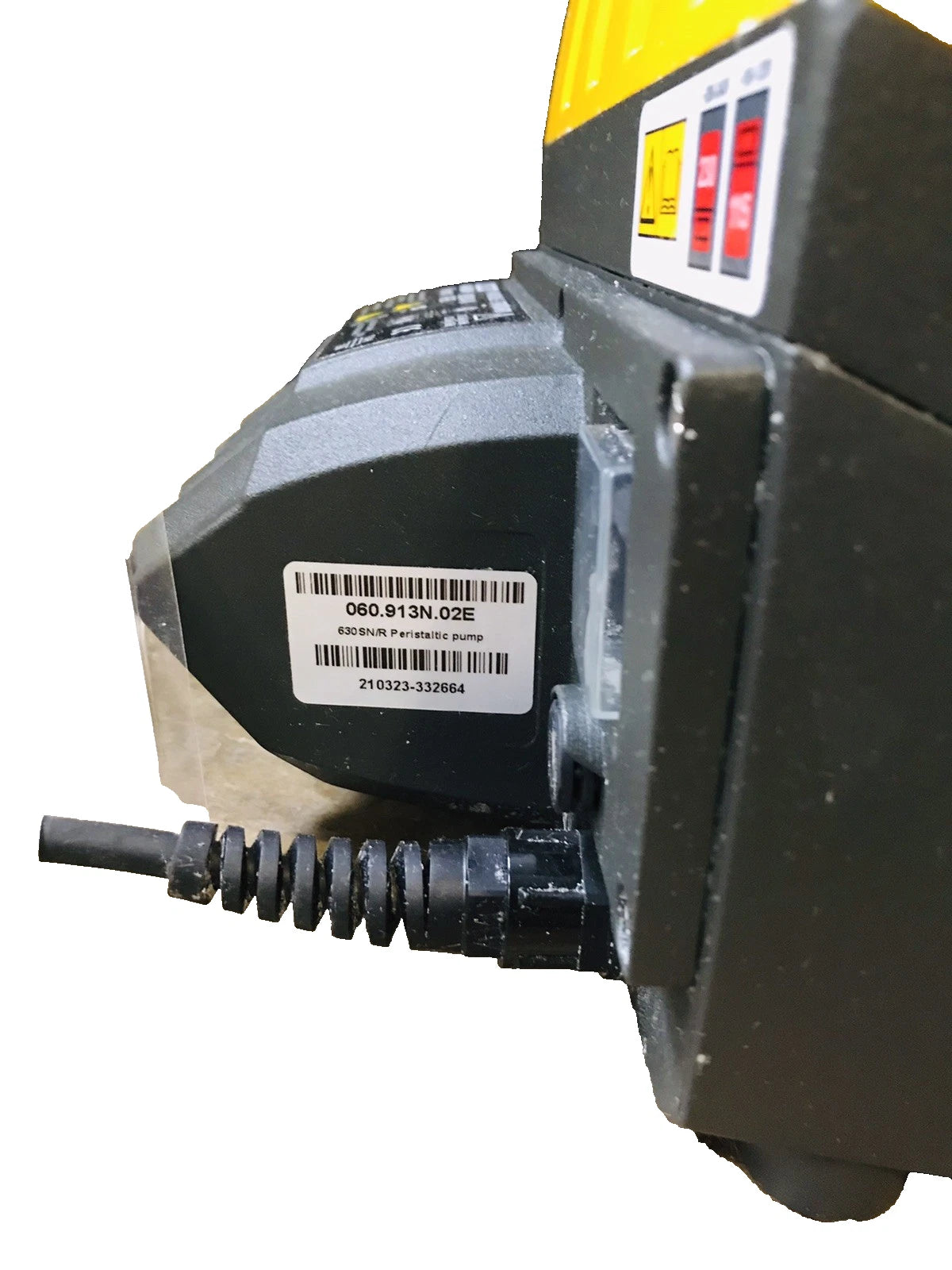 Watson Marlow 630s Peristaltic Pump 630sn/R Model Yellow Euro Plug E / F