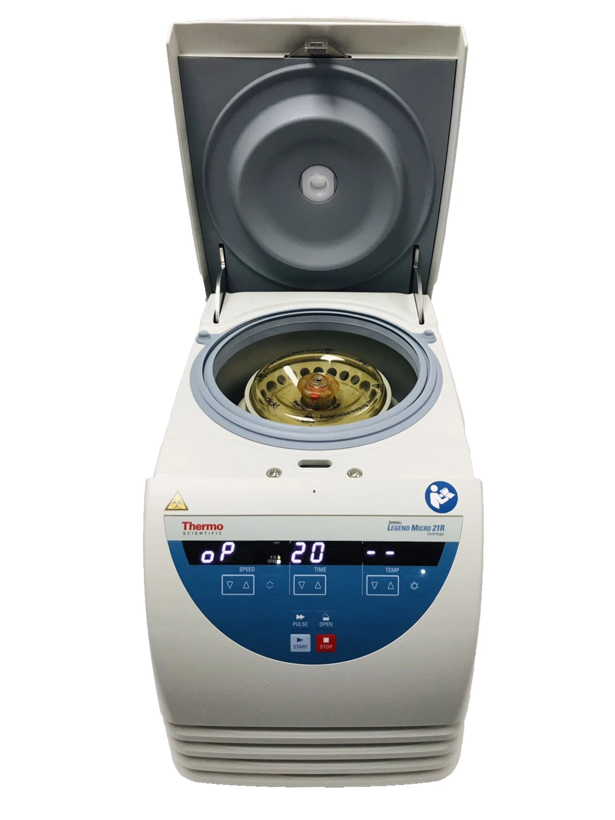 Thermo Sorvall Legend Micro 21R Refrigerated Centrifuge with 75003424 Rotor