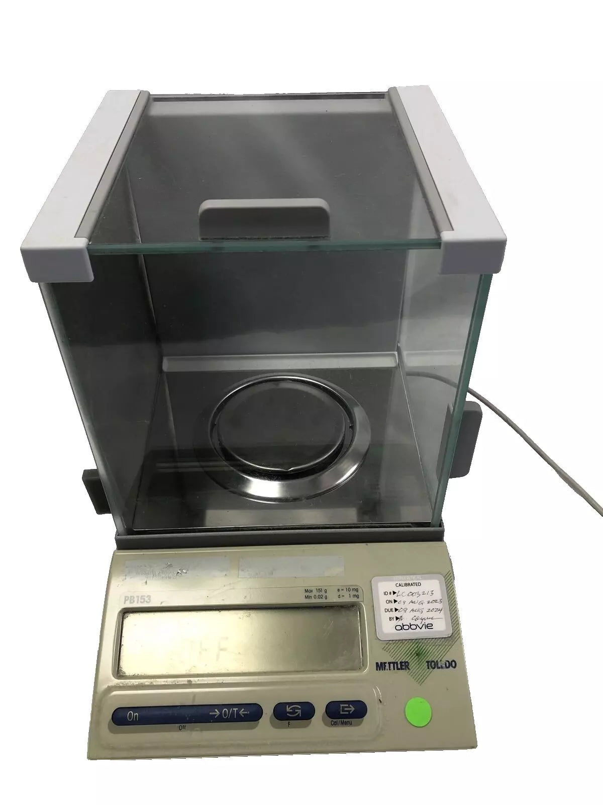 Mettler Toledo Pb153 Balance SCALE tested working video NO Power Supply