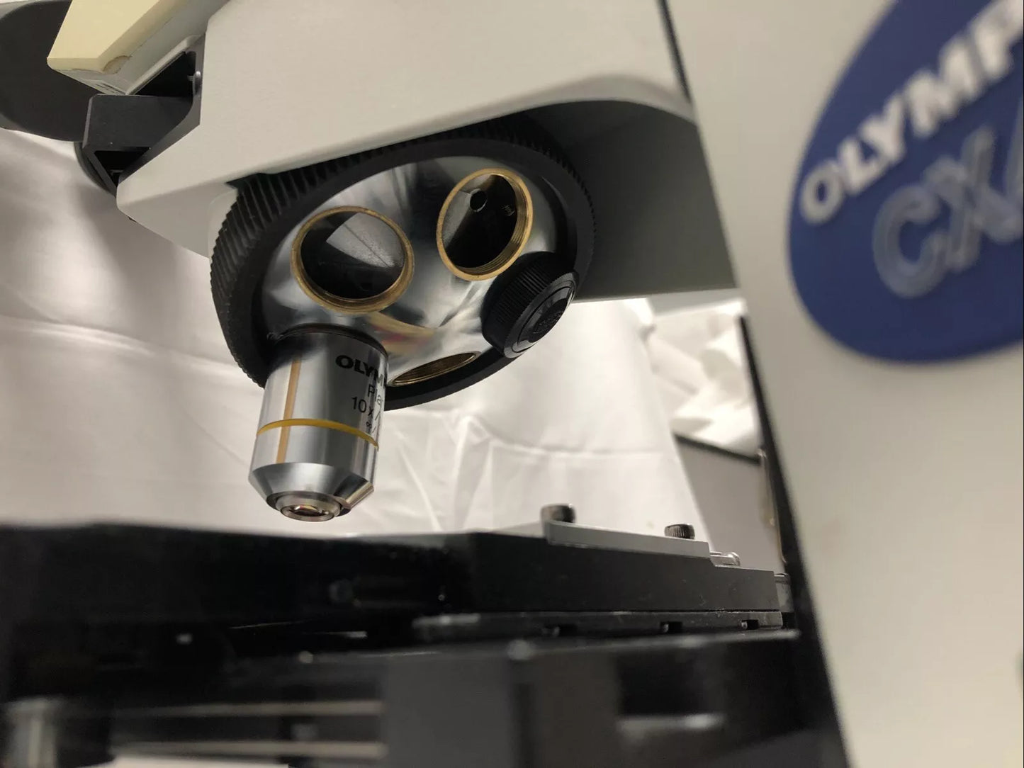 Olympus CX41 Biological Lab Microscope Phase Contrast CX-41RF 10x  Working