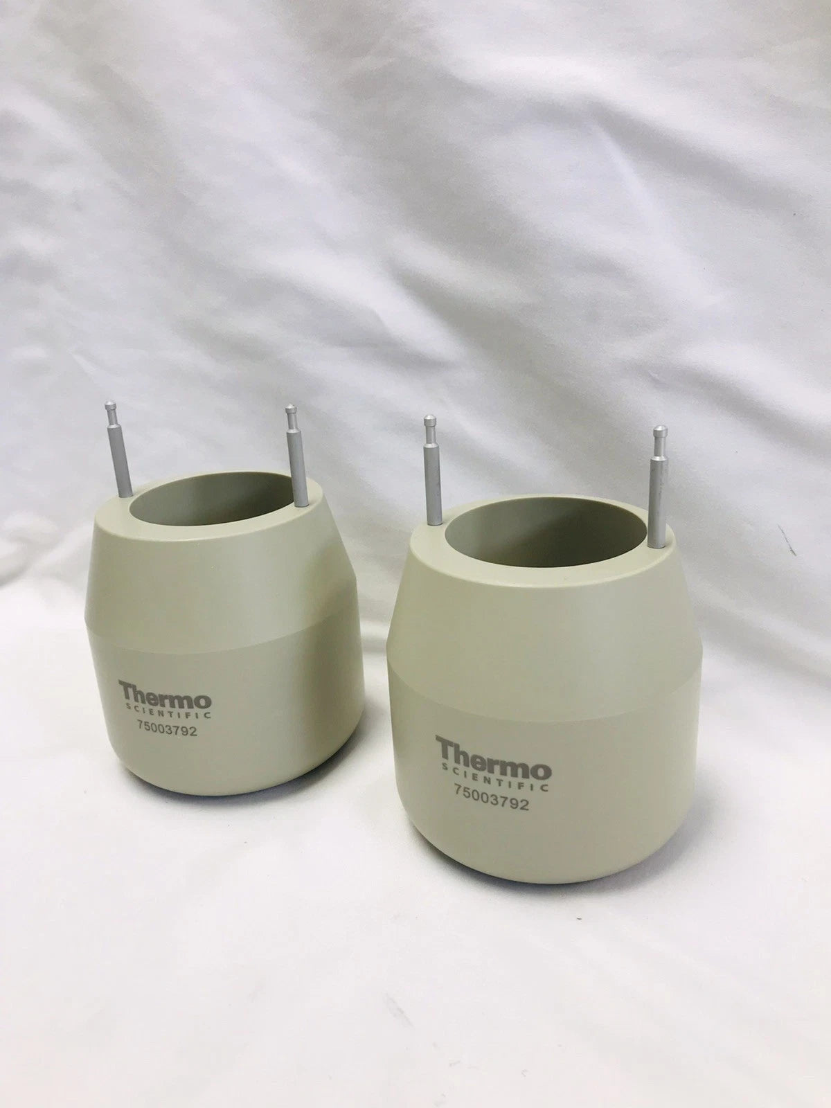 x2 Thermo Scientific 75003792 250mL Conical Bottle for TX-750 Bucket Adapters