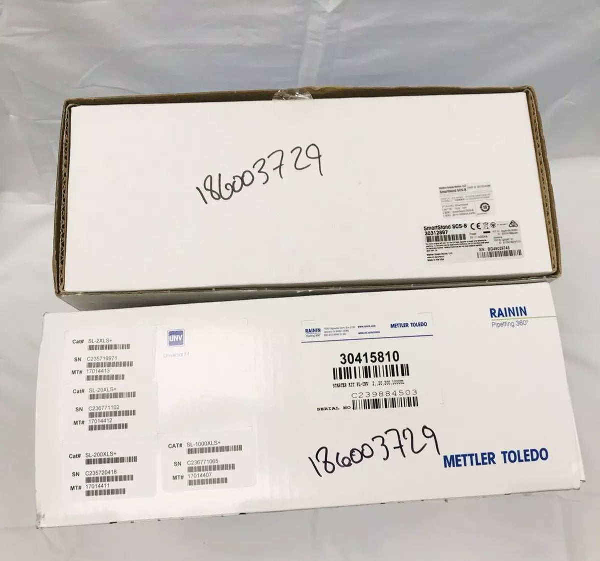 New Mettler Toledo Rainin Pipette Starter Kit XLS SL2 20 200 1000μL + SmartStand