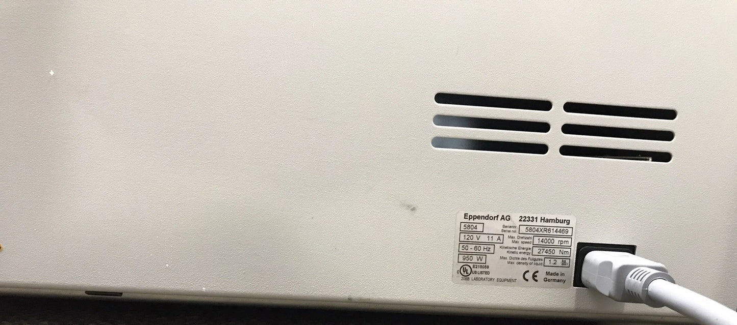 Eppendorf A-2-DWP Rotor with 5804 Centrifuge & 2x Micro Plate Carriers Tested