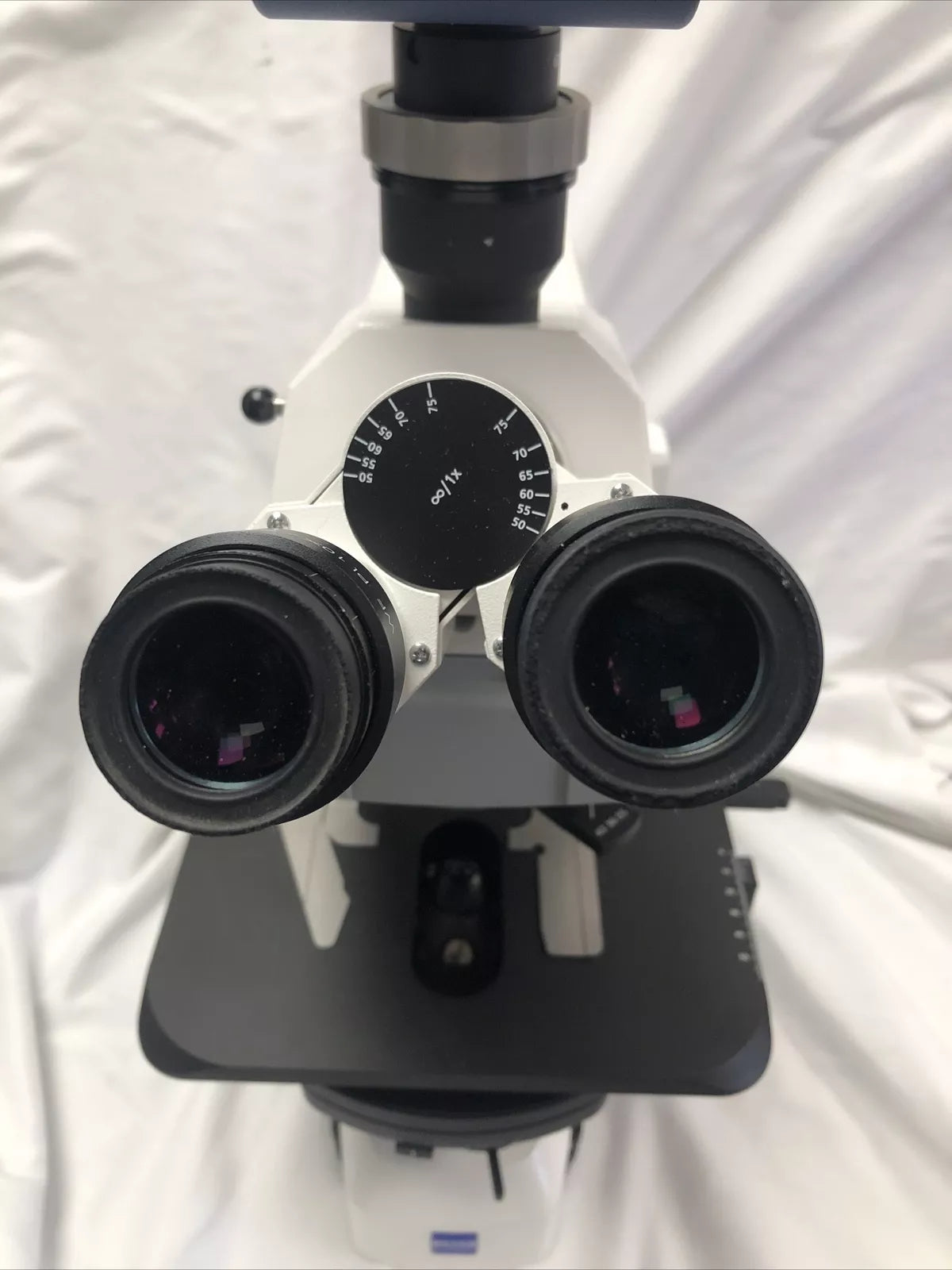 Zeiss Microscope Axio Scope A1 with 2 Objectives Tested Working Video