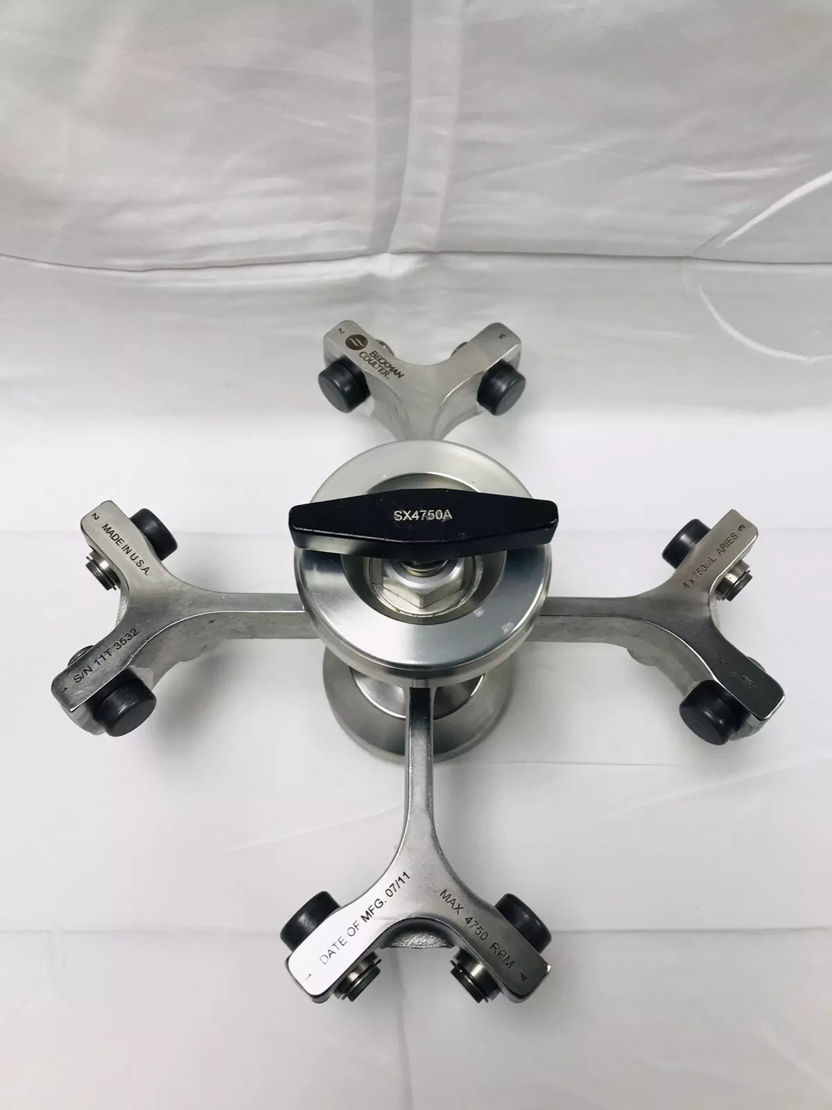 Beckman Coulter SX4750A ARIES Swinging-Bucket Rotor for Allegra 12 14 15R