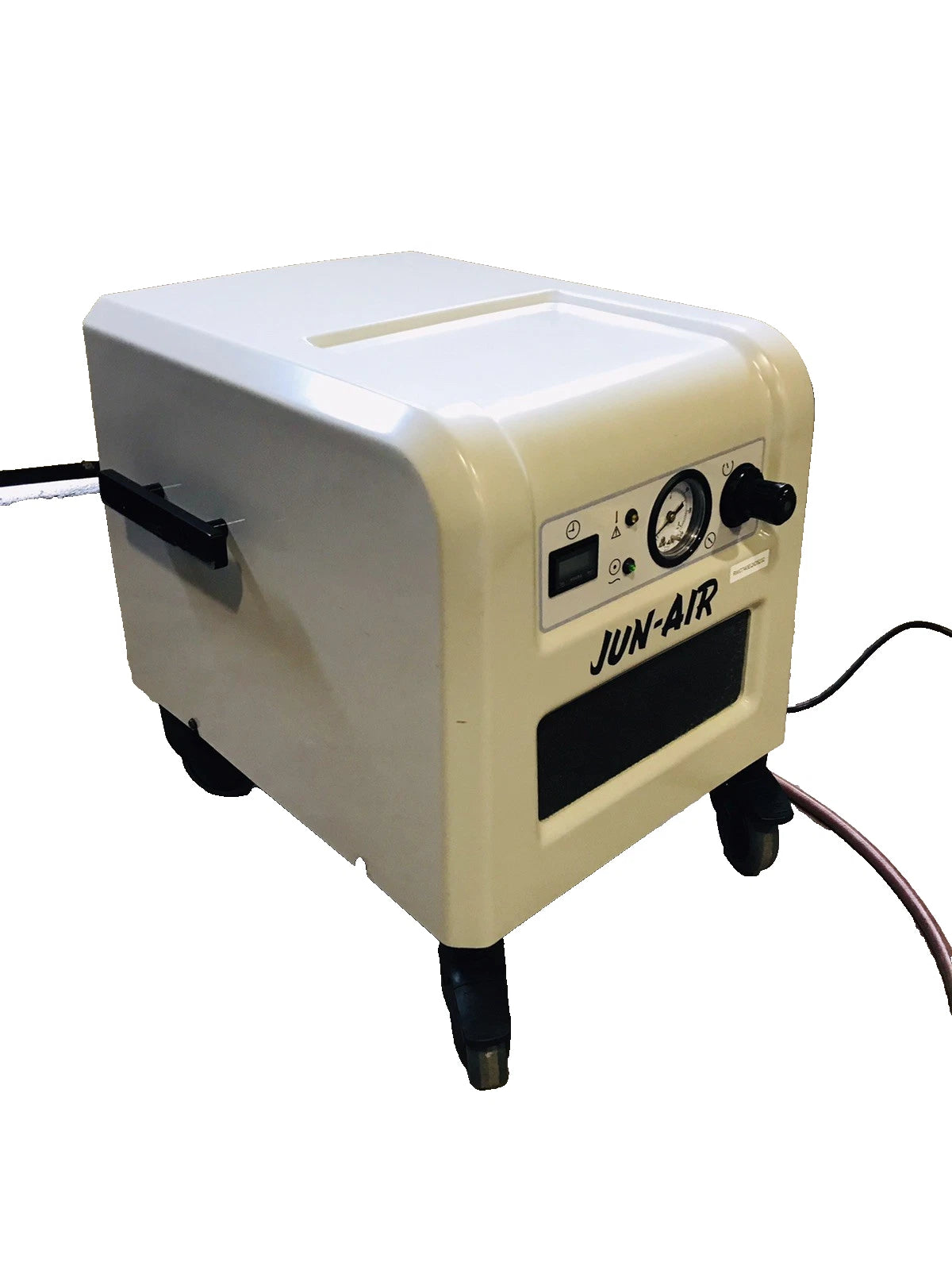 Jun-Air 85R-4P Air Compressor 4 L Oil Free Electric Medical Quiet 148hr Tested