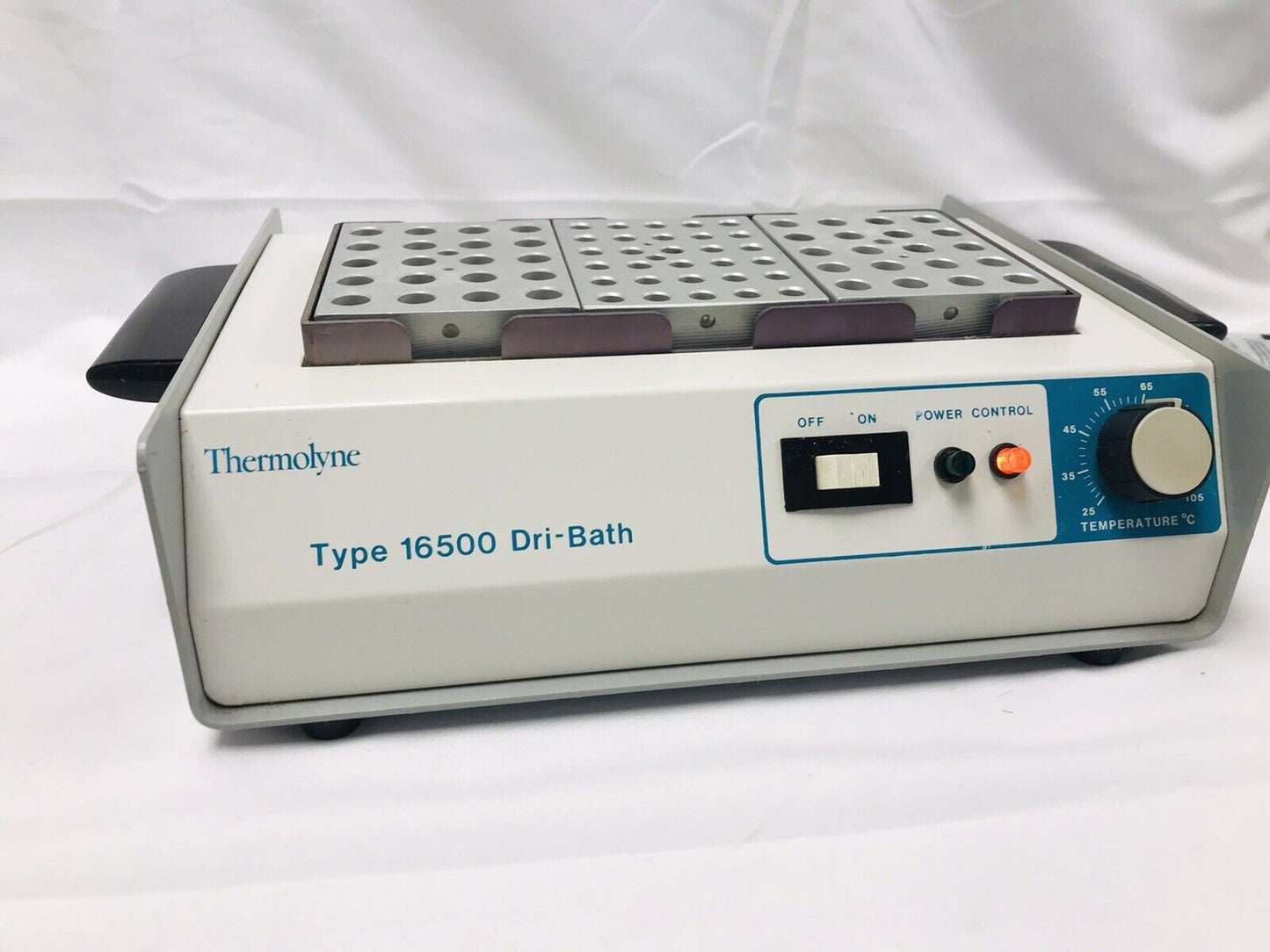 Barnstead Thermolyne Type 16500 Dri-Bath DB16525 with 3 Aluminum Blocks - TESTED
