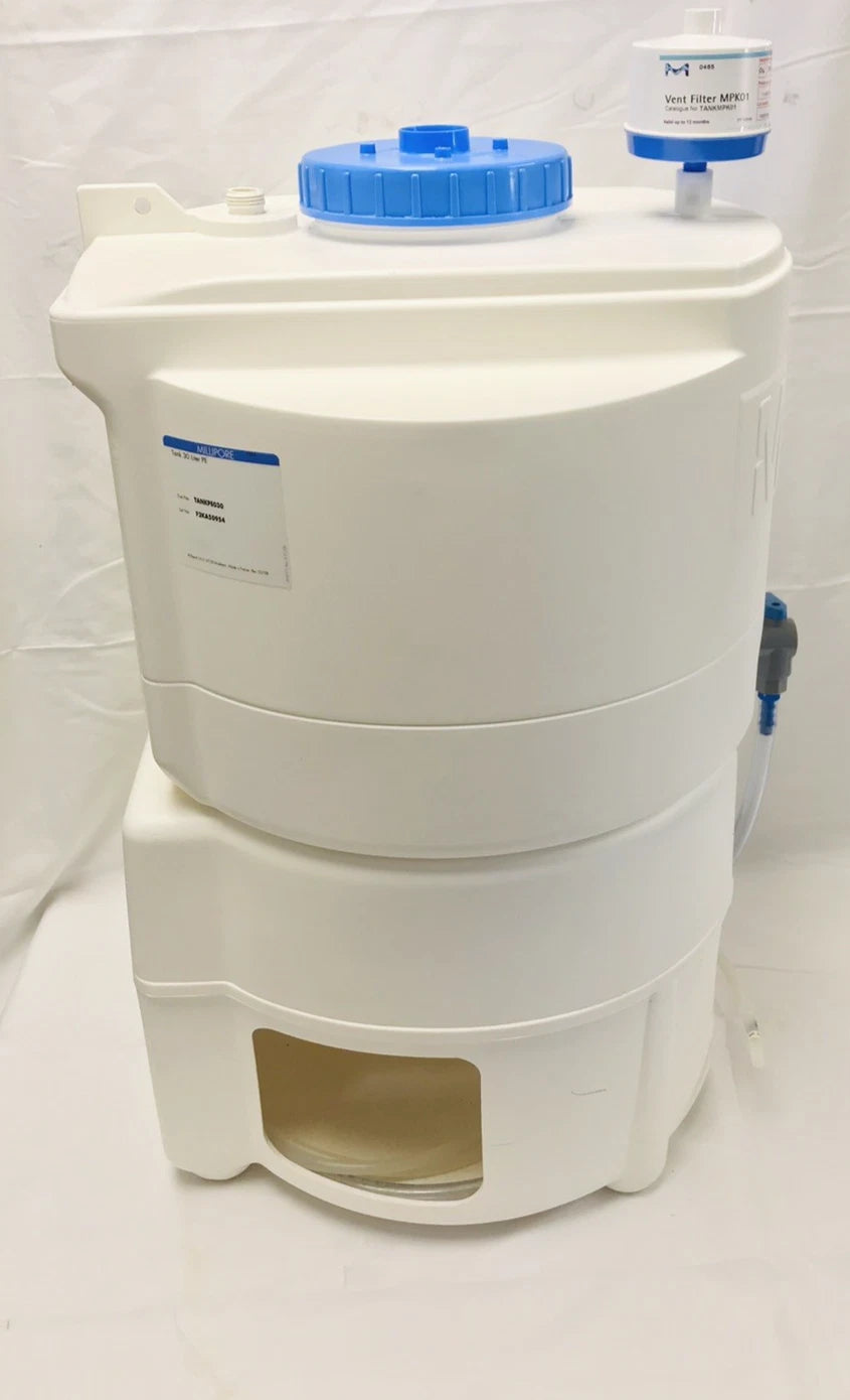 Millipore TANKPE030 Water Reservoir Storage Tank 30L PE 30 Liter