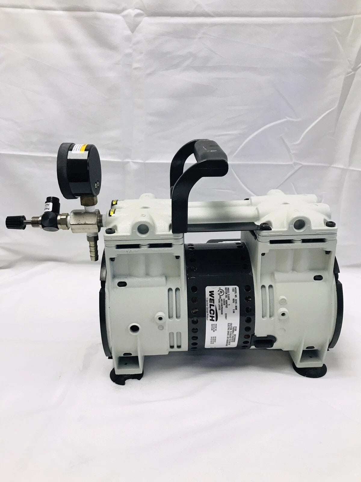 Welch 0310-9096 Dry Vacuum Pump Air Compressor Tested Working Video