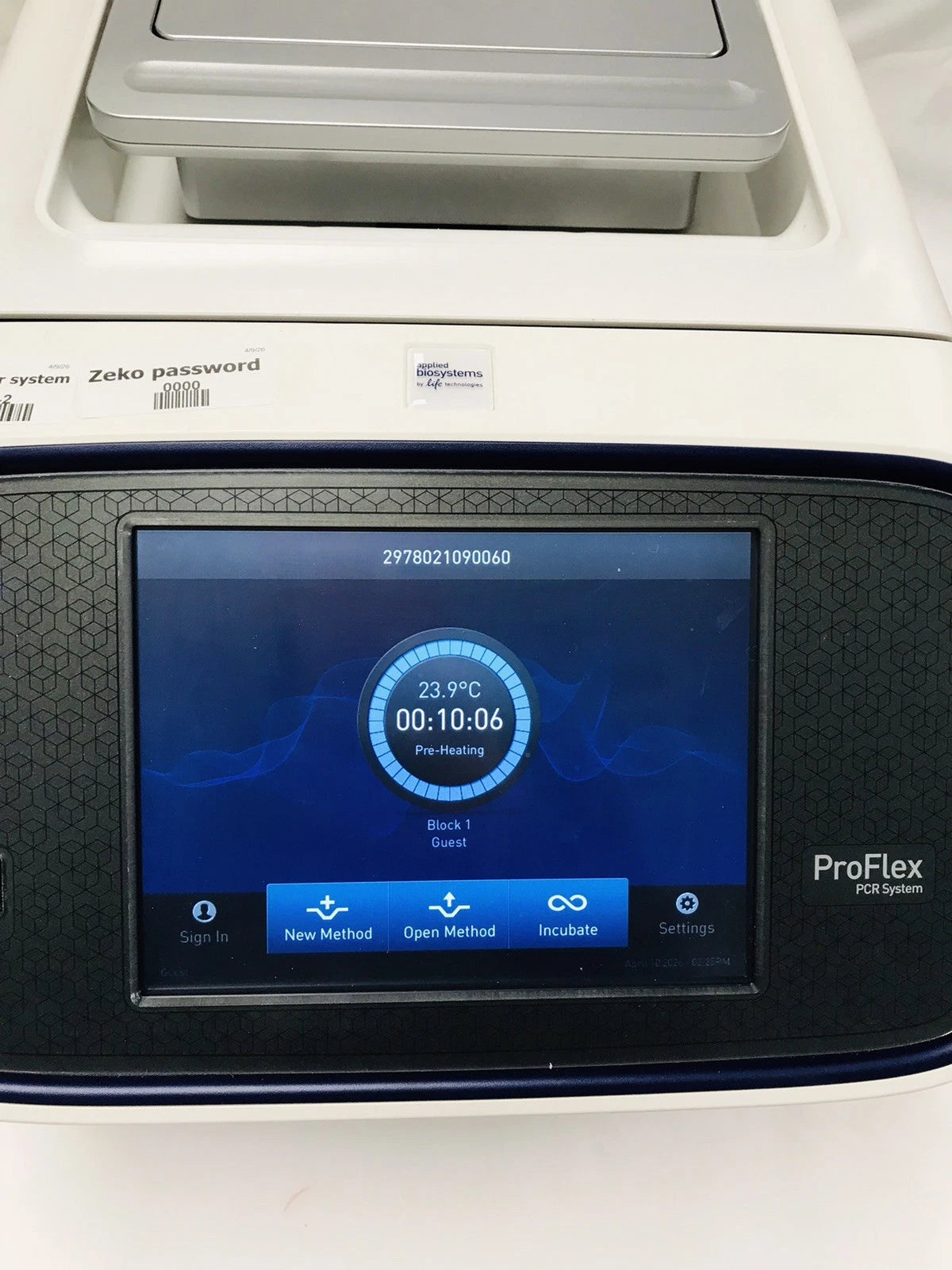 ABI Applied Biosystems Pro Flex PCR Thermocycler Base 96 Well Block