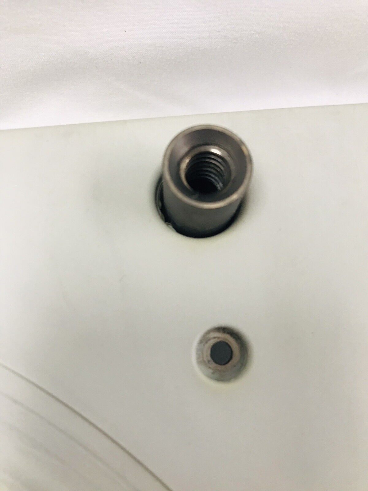 Lower Lid with 2x Latch Housings for Eppendorf 5430R Refrigerated Centrifuge