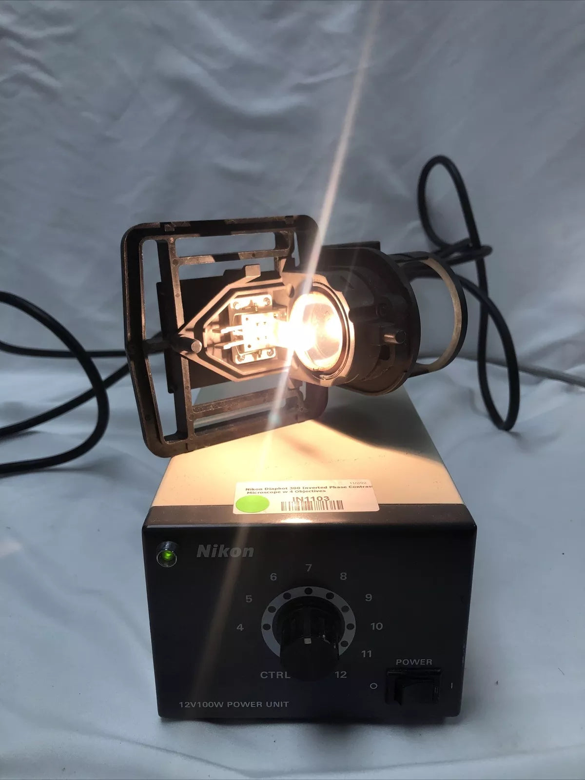 NIKON PSM-1120 / 12V100W POWER UNIT 100-120V 50/60HZ 3A Tested Warranty Video