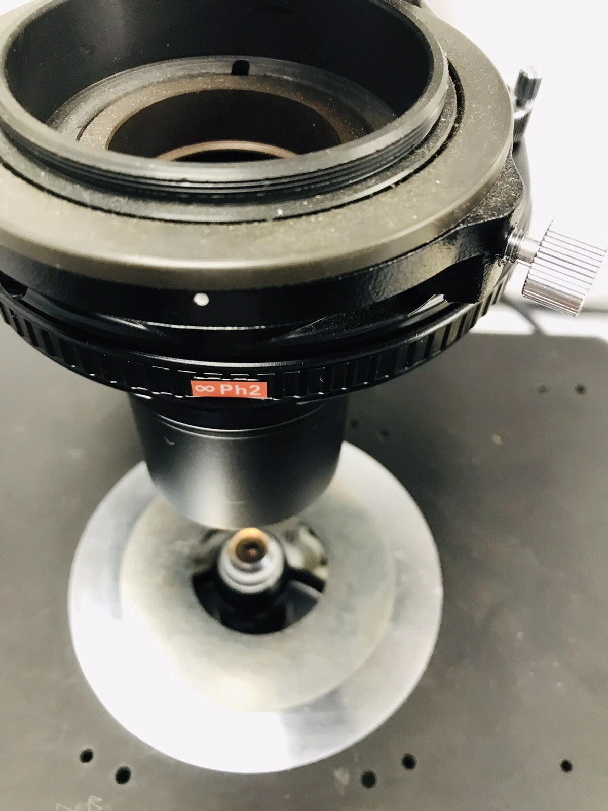 Nikon Eclipse TE200 Phase Fluorescence Microscope Light source 2 Objectives
