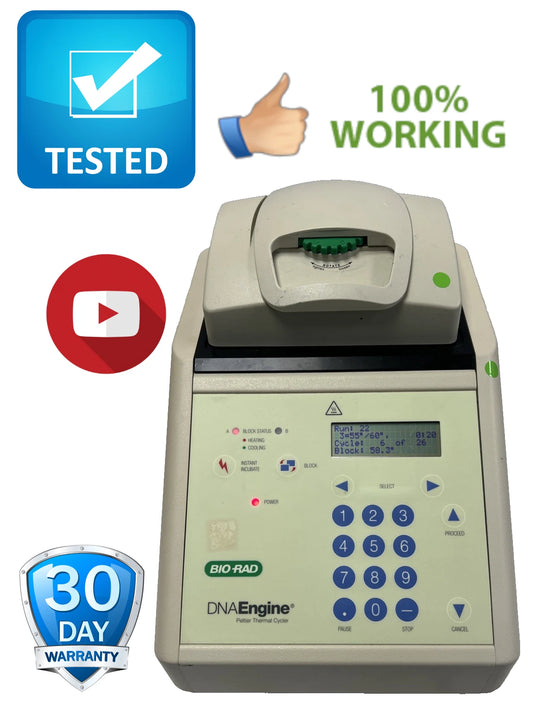 Bio-Rad DNA Engine PTC-200 Dual Block 96-Well PCR Thermal Cycler PCR ALS1296