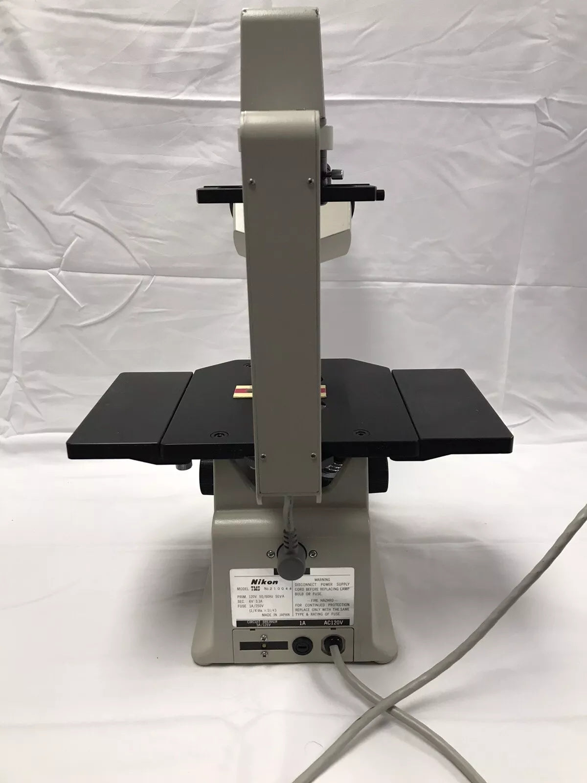 Nikon TMS Inverted Phase Contrast Microscope 3 Objectives 4x 10x 20x