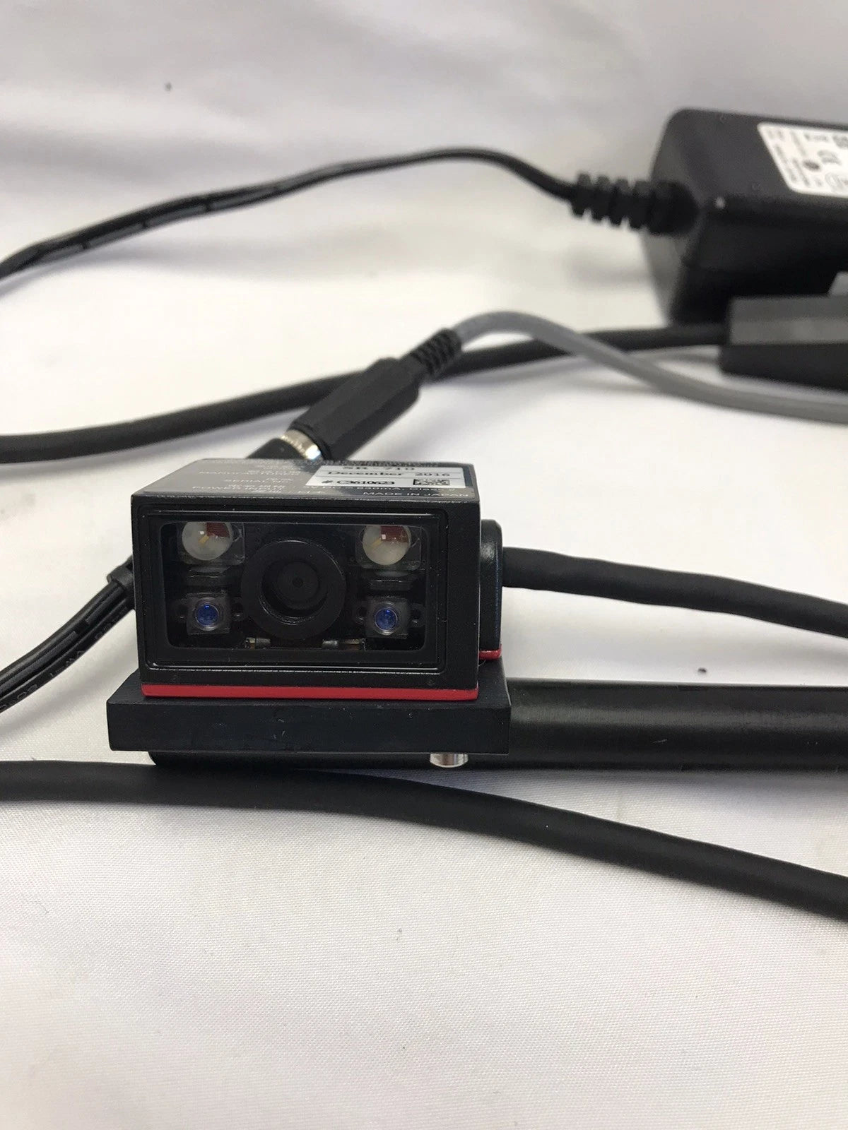 Keyence SR-710 Barcode Reader with Power Supply and Cords Tested Working Video