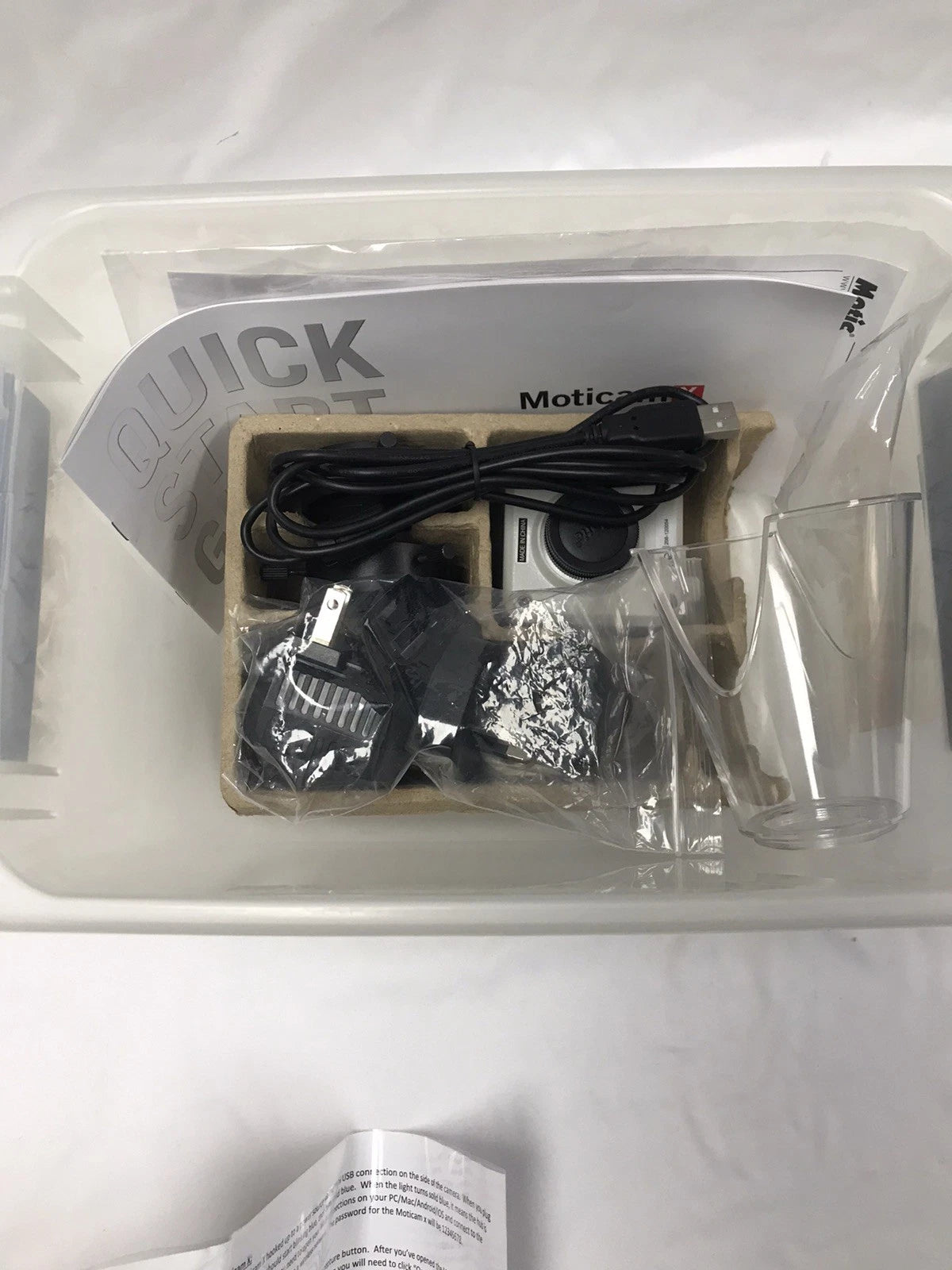 Motic Moticam X WiFi Digital Microscope Camera Mounts To Any Microscope Eyepiece