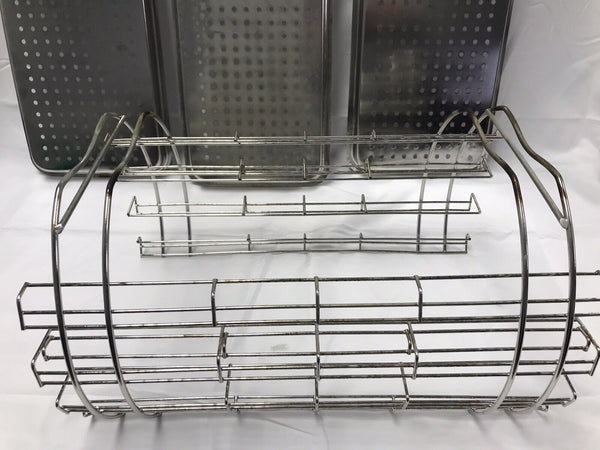 Genuine Tuttnauer 2540 Autoclave Rack & (3) Tray Support Steam Sterilizer Shelf