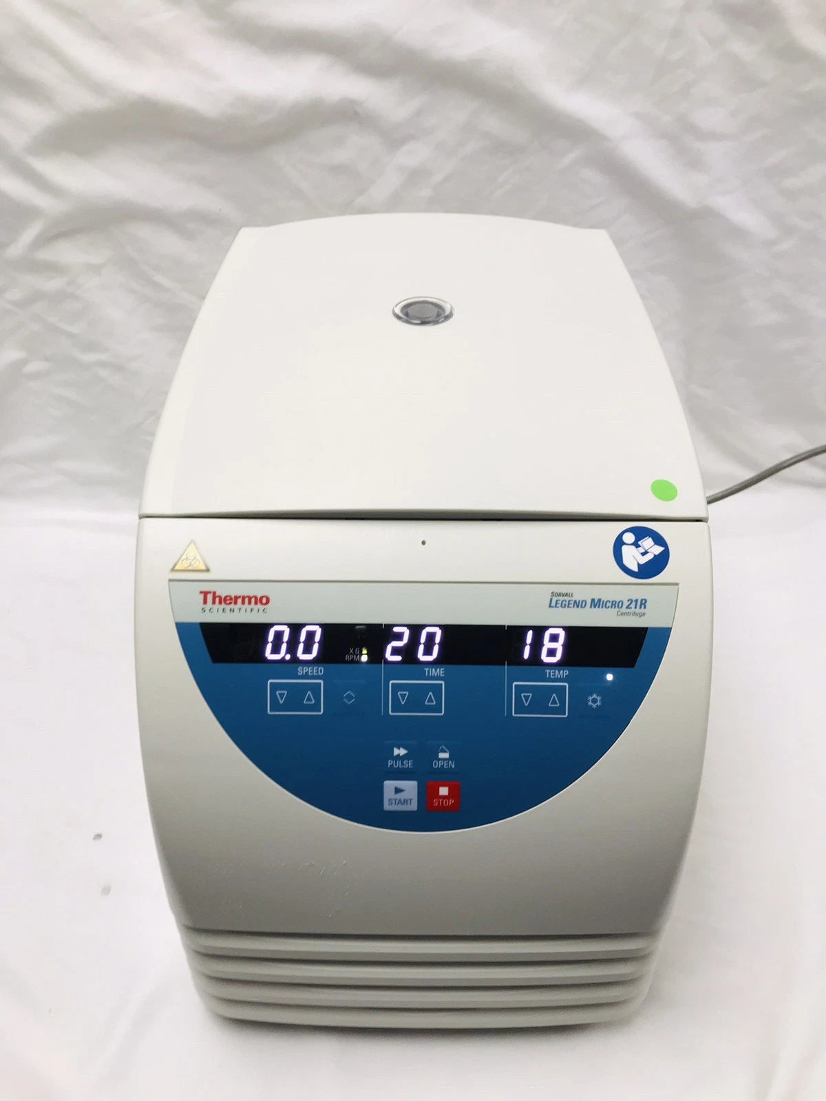 Thermo Sorvall Legend Micro 21R Refrigerated Centrifuge with 75003424 Rotor