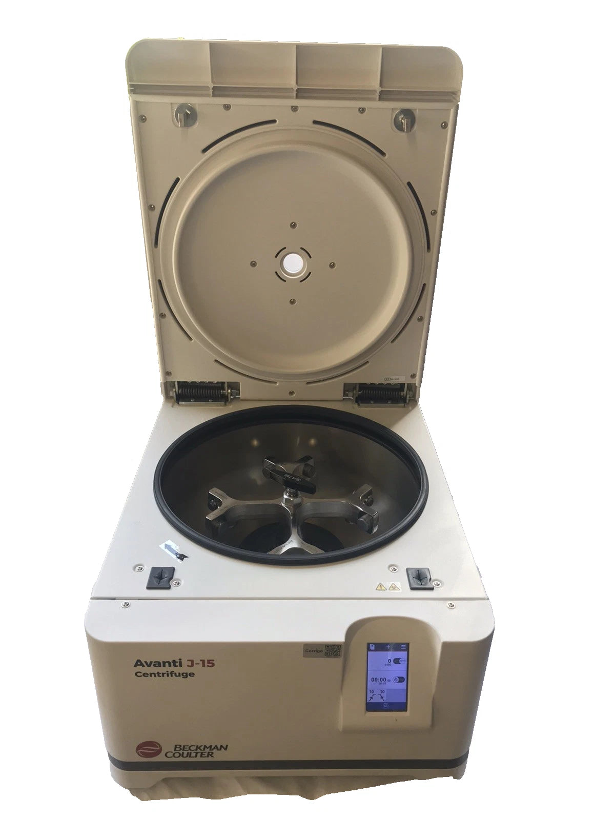 Beckman Coulter Avanti J-15 Centrifuge – JS-4.750 Swinging Bucket Rotor Tested