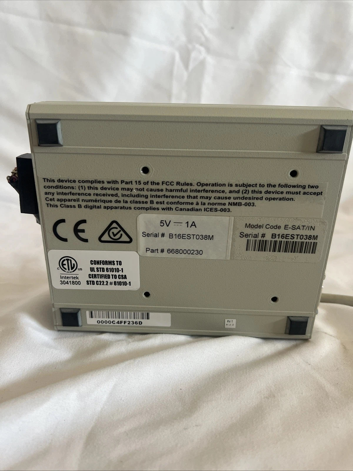 Waters eSAT/In Analog to Digital Interface Box with cables