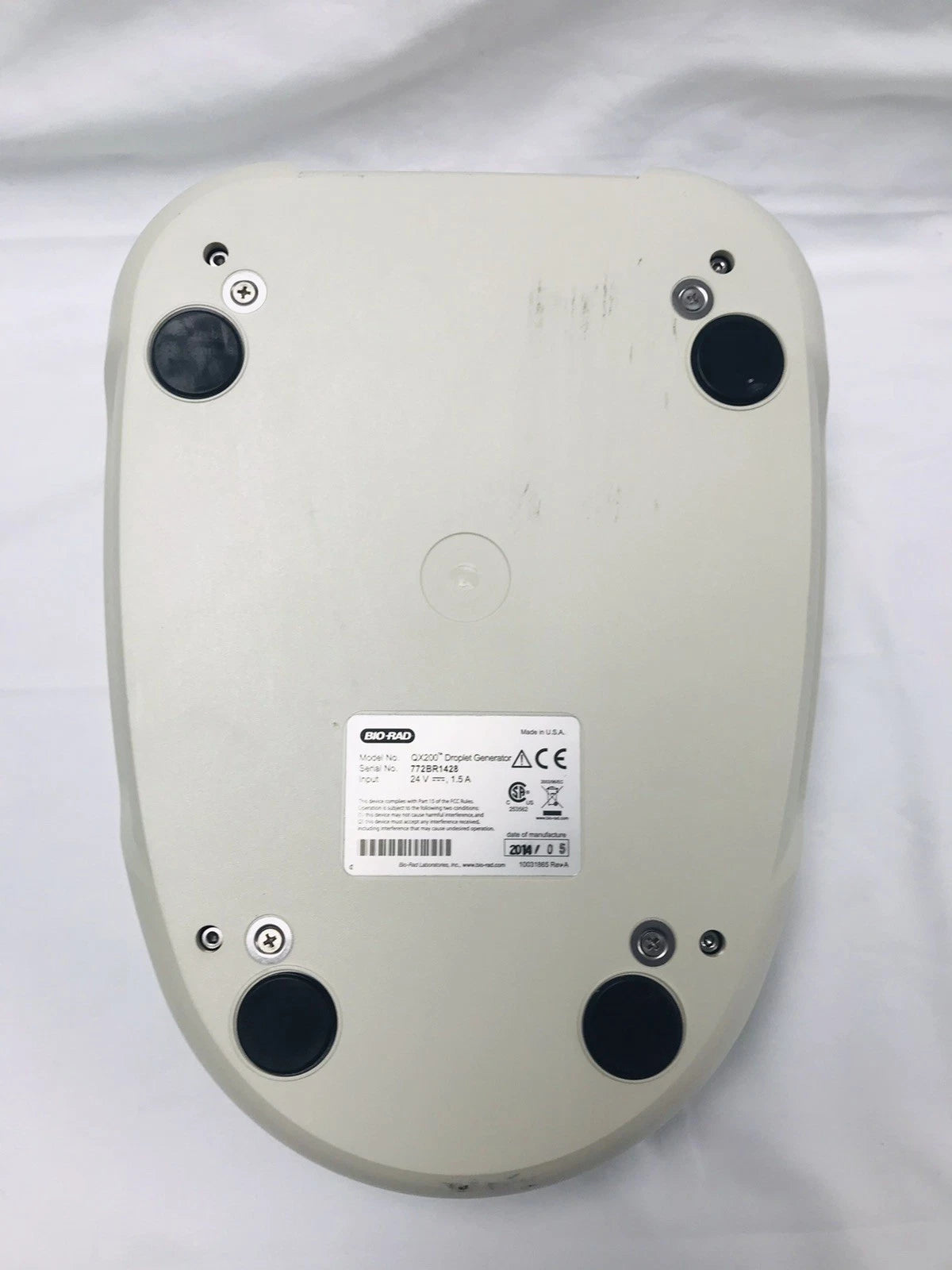 Bio-Rad QX200 Droplet Generator With Power Supply Parts / Repair