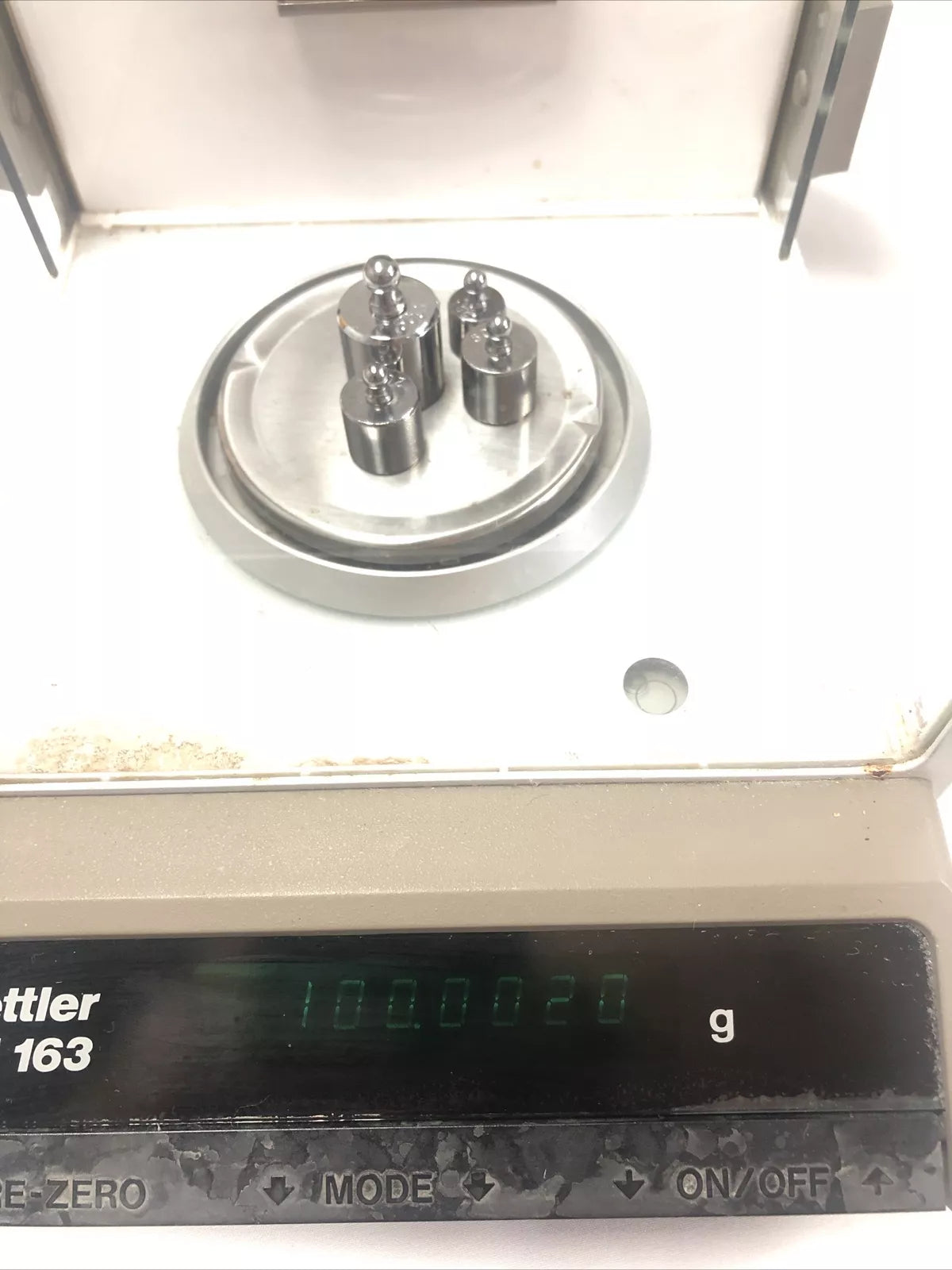 METTLER TOLEDO AE163 Digital Analytical Balance Scale 163g/0.1mg TESTED WARRANTY