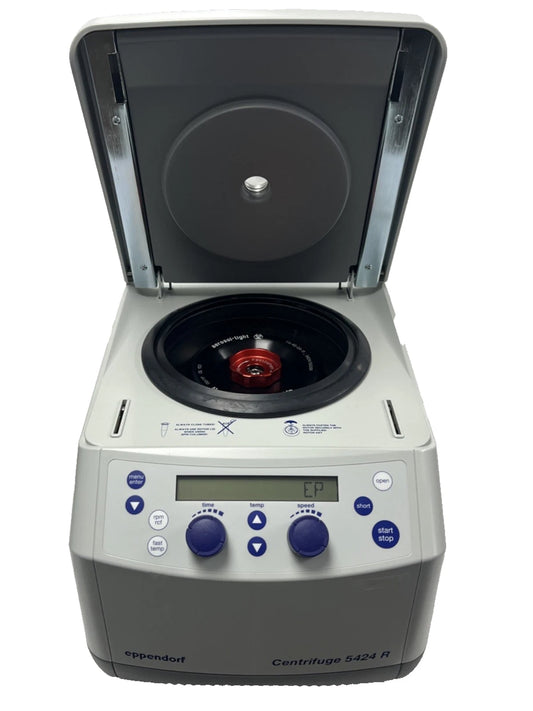 Eppendorf 5424R Refrigerated Centrifuge with FA-45-24-11 Rotor + Lid ~ Clean