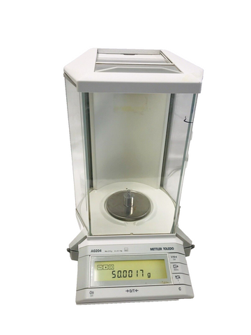 Mettler AG204 Analytical Lab Balance With Power Supply 210g@0.1mg  tested working